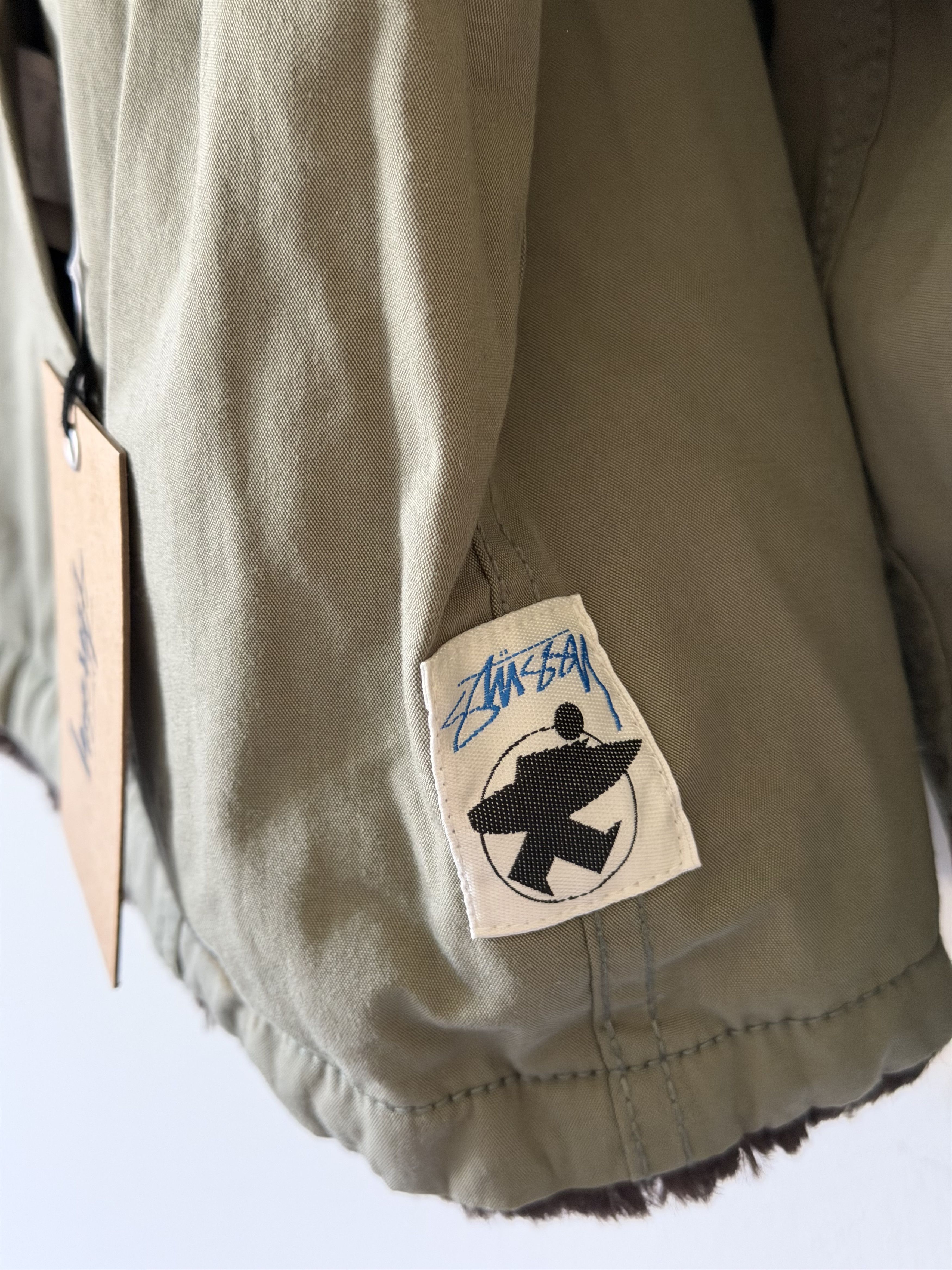 Stussy Stussy Reversible Hooded Jacket in Brown Green Size US XL / EU 56 / 4 - 8 Thumbnail