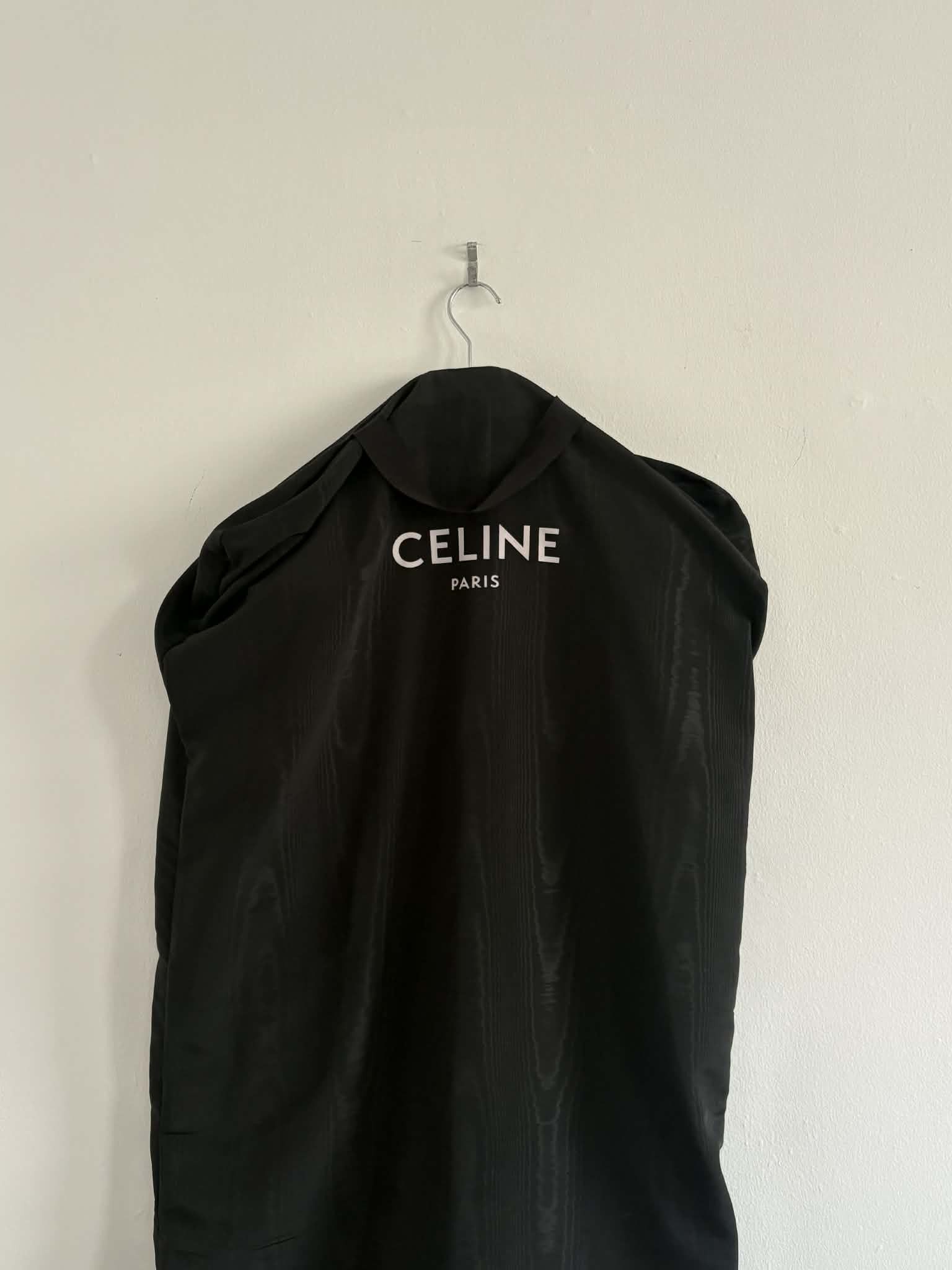 Celine *Last Drop* Celine SlimFit Pinestripe Wool Blazer - Slimane Size 48S - 7 Thumbnail