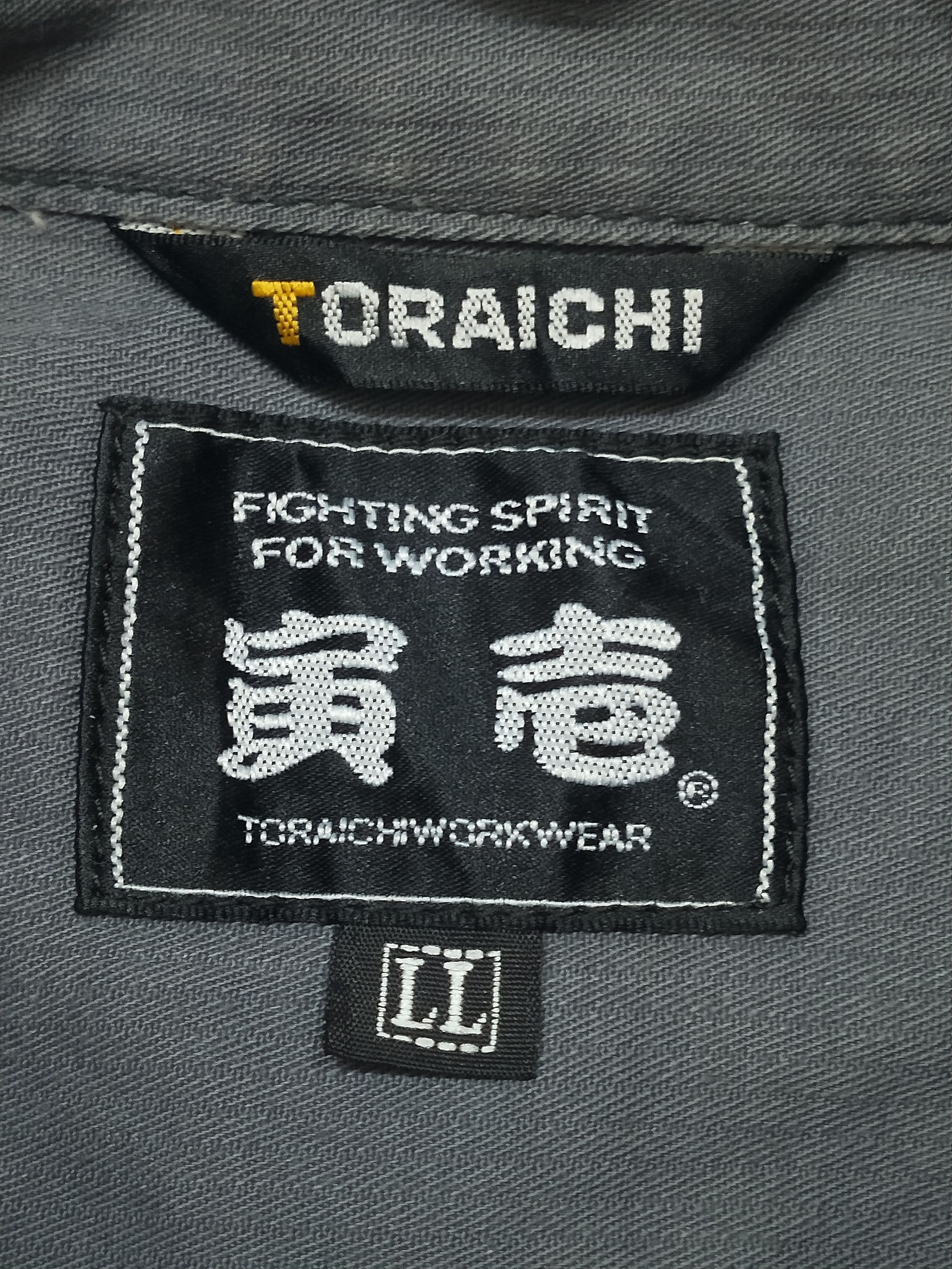 Japanese Brand Japanese Toraichi Work Shirt Snap Button Size US L / EU 52-54 / 3 - 5 Thumbnail
