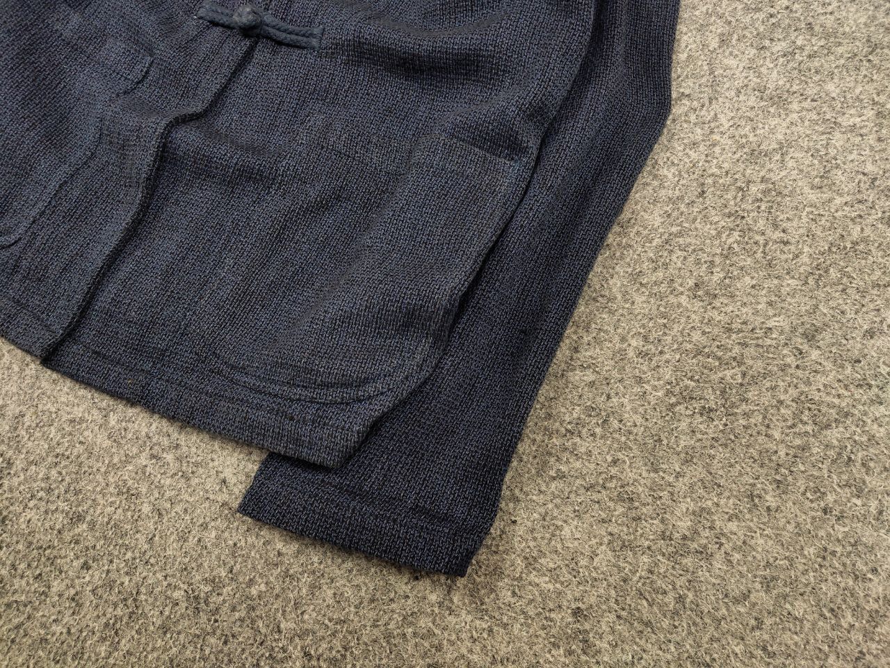 Japanese Brand Vintage 90's japanese Blue Cotton Pocket overshirt Jacket Size US M / EU 48-50 / 2 - 5 Thumbnail