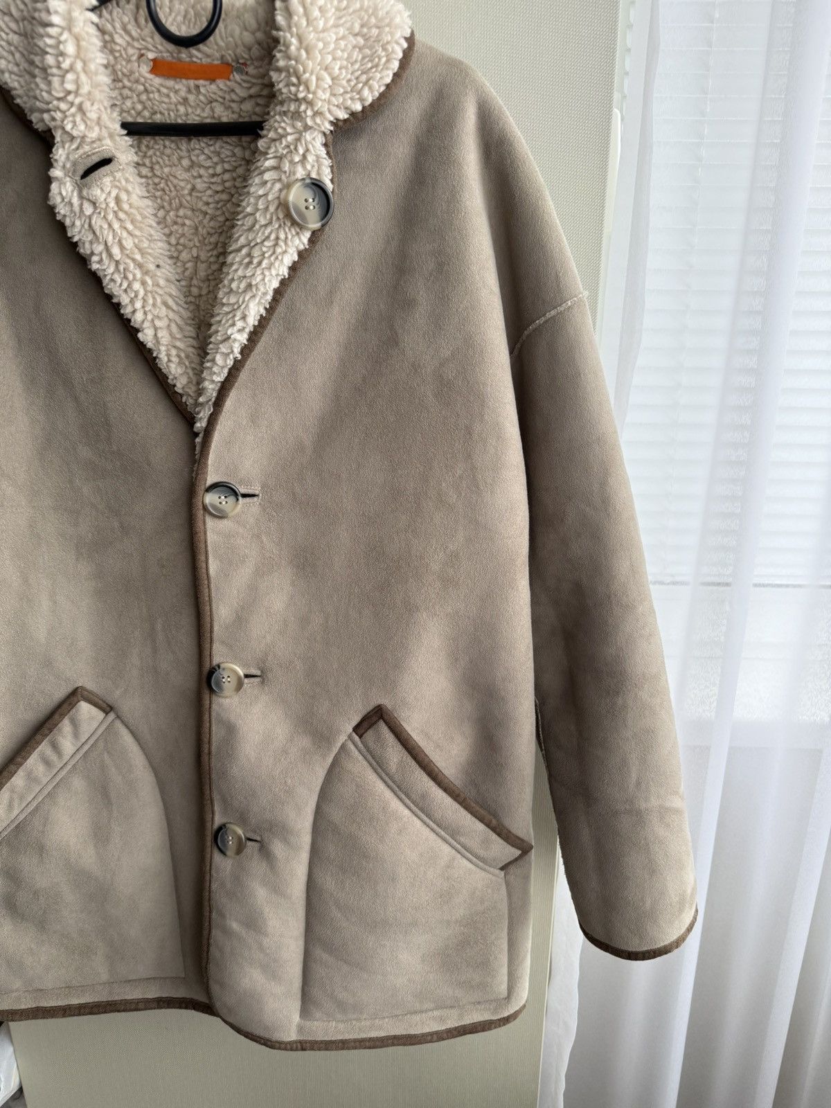 Paul Smith Paul Smith double-sided deep pile fleece coat Size US M / EU 48-50 / 2 - 11 Thumbnail