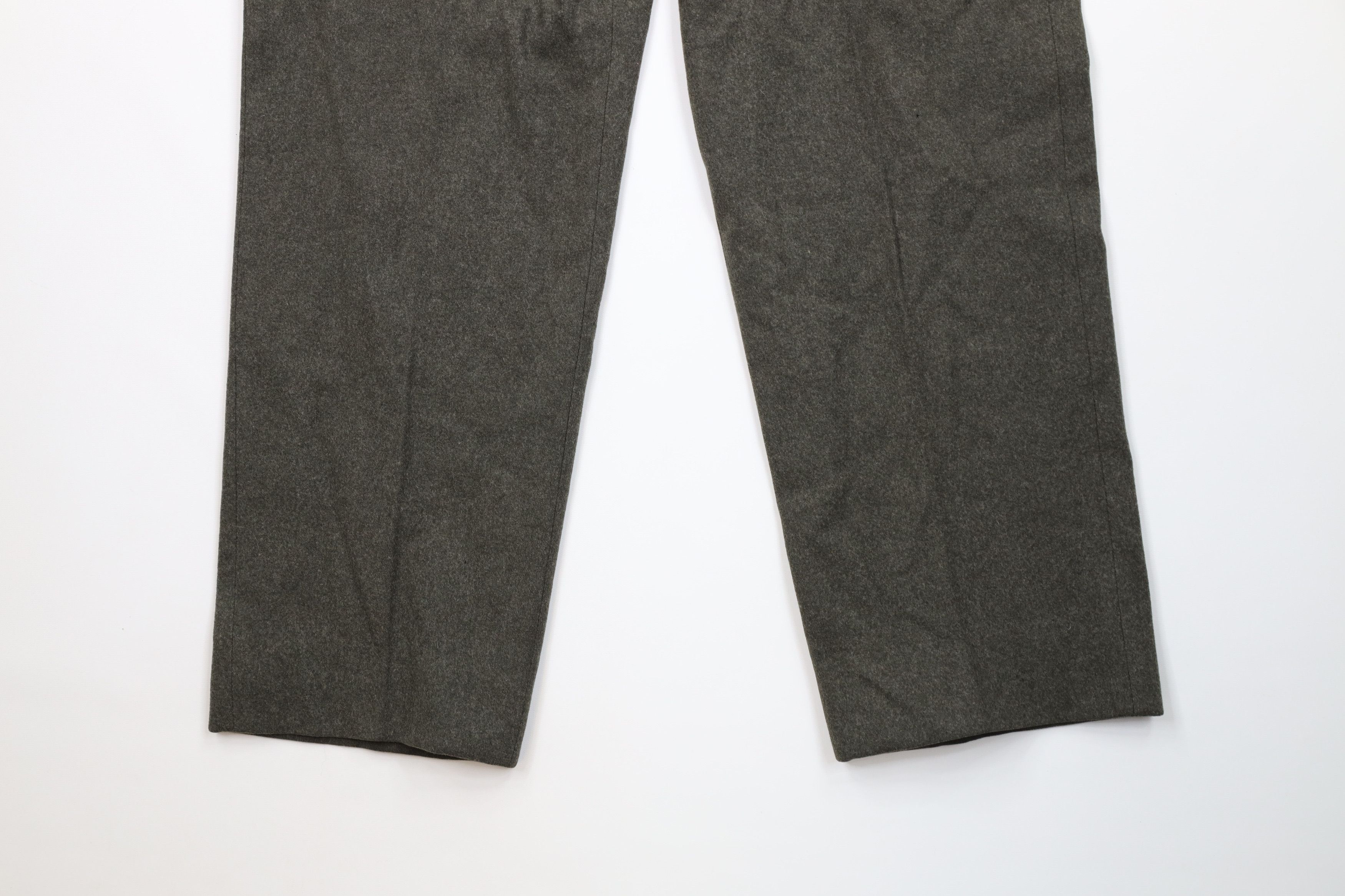 Vintage Vintage 40s 50s Military Heavyweight Fly Wool Pants USA Size US 36 / EU 52 - 4 Thumbnail
