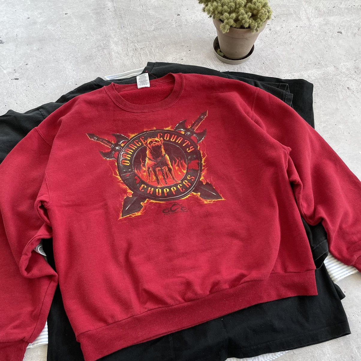 Other × Vintage Vintage Orange County Choppers Crewneck Sweatshirt Size L Size US L / EU 52-54 / 3 - 4 Thumbnail