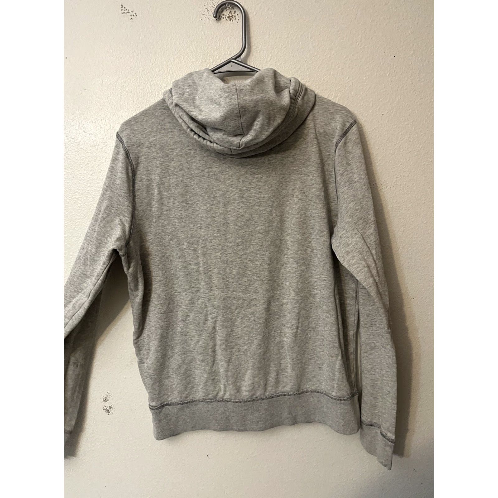 Vintage Aero Hoodie Men’s M Gray Pullover Hooded Sweatshirt Aeropostale Long Sleeve Cotton Blend Fleece Logo 90s Classic Dad Preppy Style Shirt Size US M / EU 48-50 / 2 - 3 Thumbnail