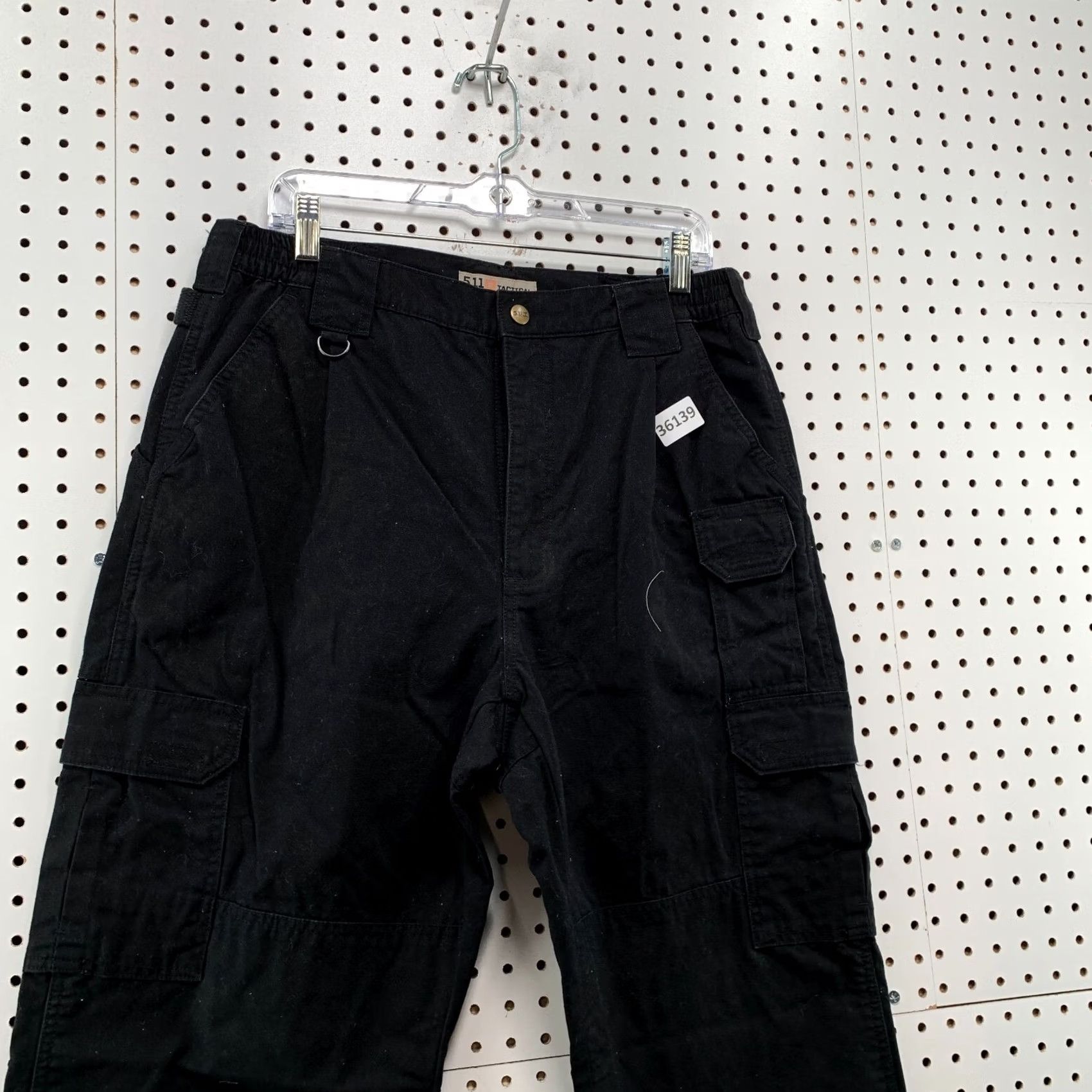 Vintage 5.11 Tactical Pants Mens Cargo Utility Straight Leg SIZE 34X30 Black Size US 34 / EU 50 - 5 Thumbnail