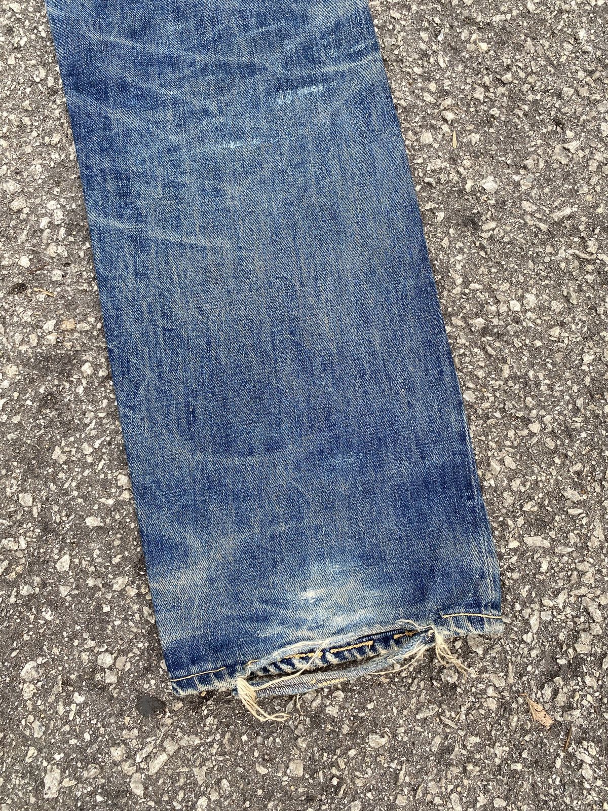Japanese Brand × Pherrow's Vintage 90’s Pherrows Japan Washed Blue Selvedge Denim Size US 29 - 12 Thumbnail