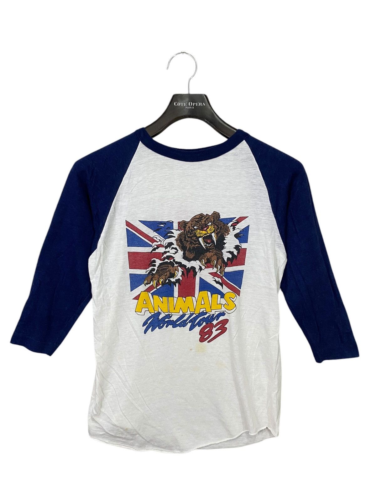 Band Tees × Vintage Vintage animals band world tour 1983 tshirt very rare Size US M / EU 48-50 / 2 - 1 Thumbnail