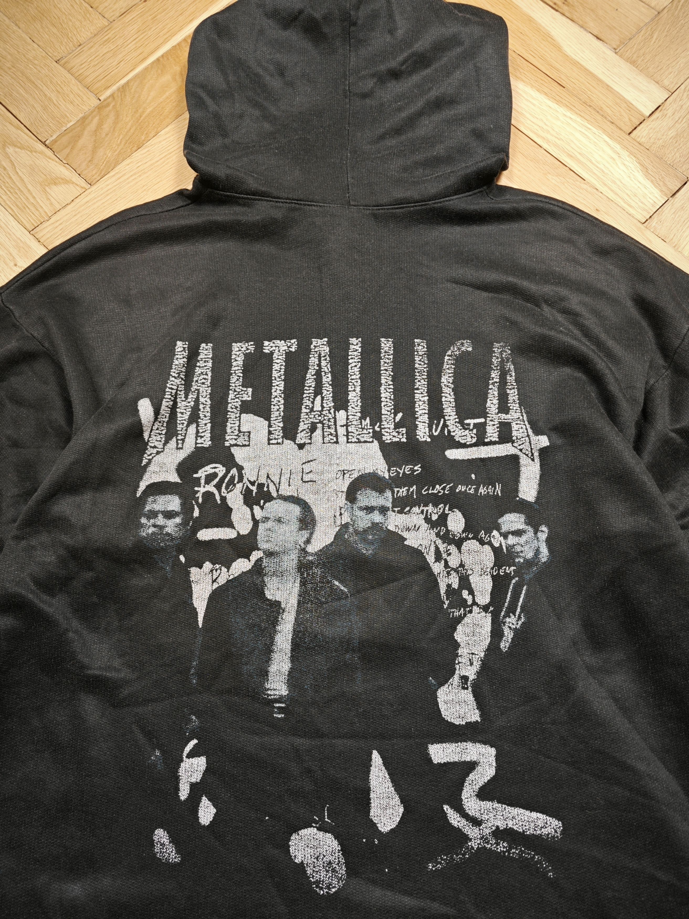 Metallica Metalica vintage hoodie Size US XL / EU 56 / 4 - 3 Thumbnail