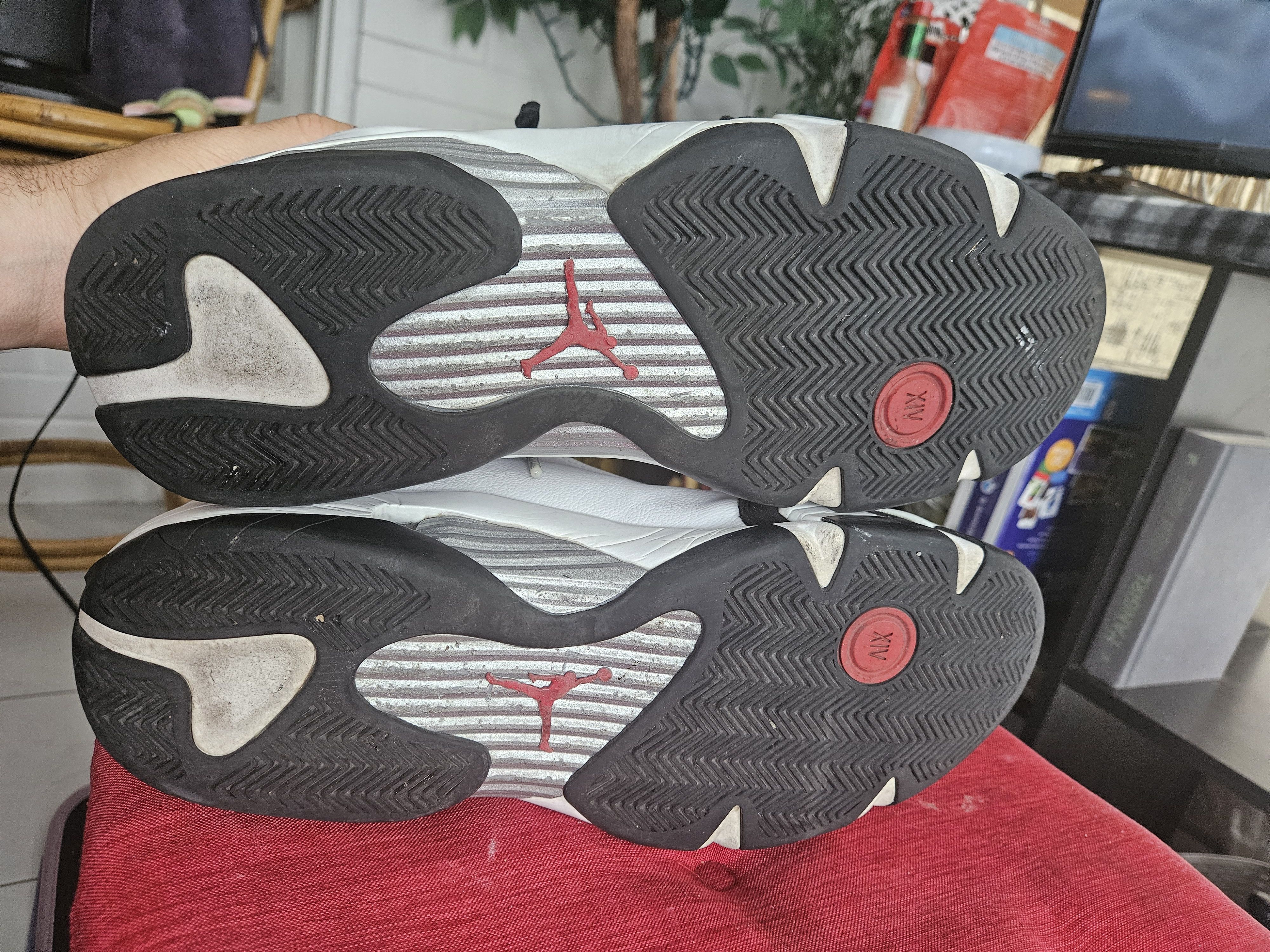 Jordan Brand Jordan 14 black toe size 14us Size US 14 / EU 47 - 4 Thumbnail