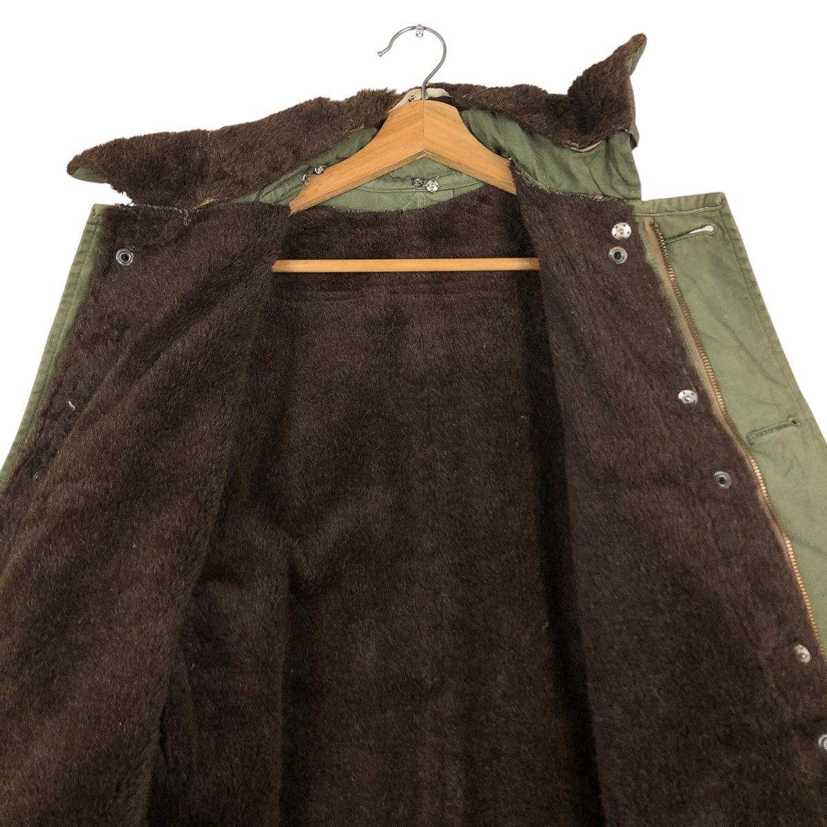 Buzz Rickson's 🔥TRUE VINTAGE SLANT POCKET CARGO JACKET WALDES ZIPPER USA Size US M / EU 48-50 / 2 - 12 Thumbnail