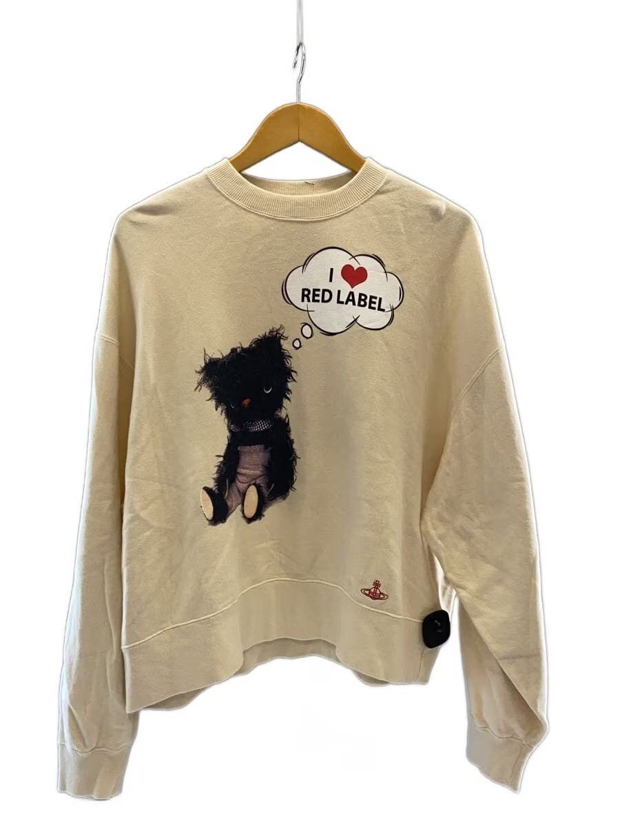 Vivienne Westwood I Love Red Label Orb Bear Sweatshirt Size US S / EU 44-46 / 1 - 1 Thumbnail