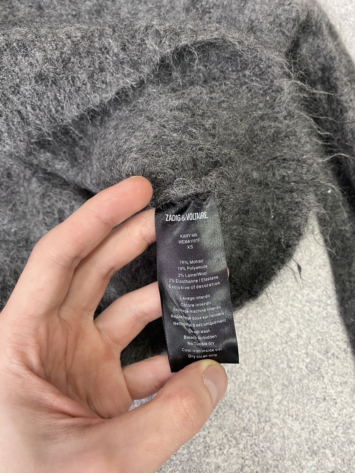 Designer × Vintage × Zadig & Voltaire Vintage Zadig Voltaire Women’s sweater Size XS / US 0-2 / IT 36-38 - 8 Thumbnail