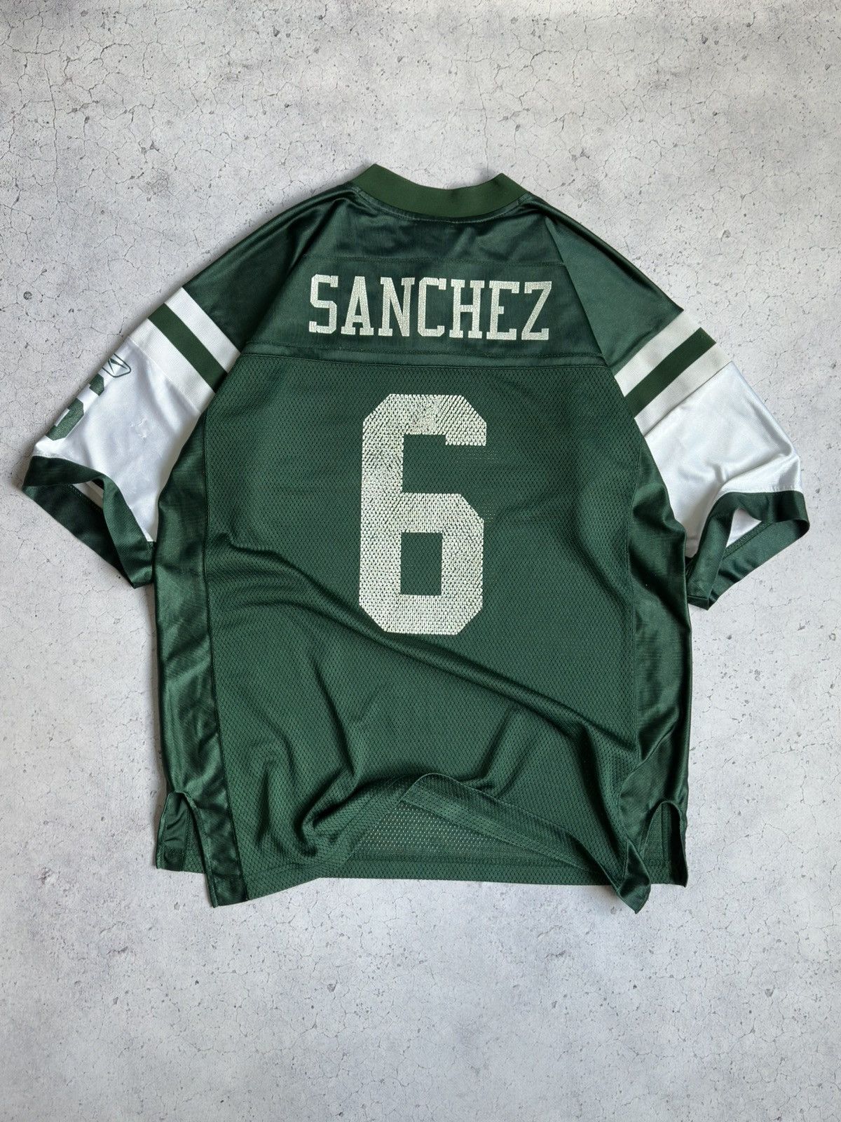 NFL Vintage NFL Mark Sanchez #6 New York Jets Jersey Reebok Size US L / EU 52-54 / 3 - 2 Thumbnail