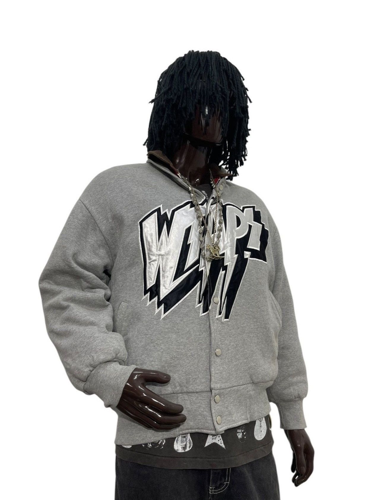 Wtaps Wtaps Vtg 90s Y2k Varsity Sweat Jacket Padded 6🟩7 Size US L / EU 52-54 / 3 - 2 Thumbnail
