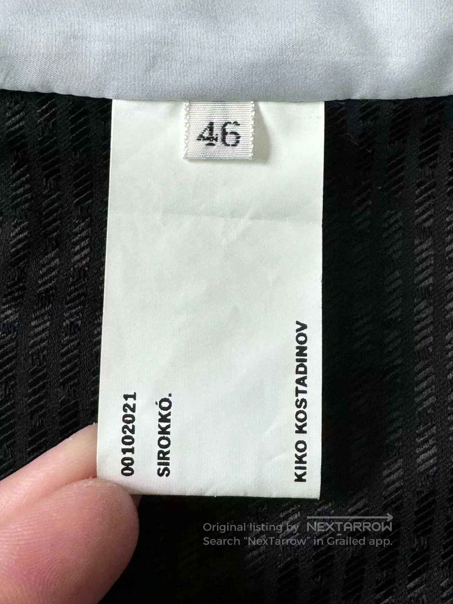 Kiko Kostadinov Kiko Kostadinov Hydra Shell Jacket. Size US M / EU 48-50 / 2 - 7 Thumbnail