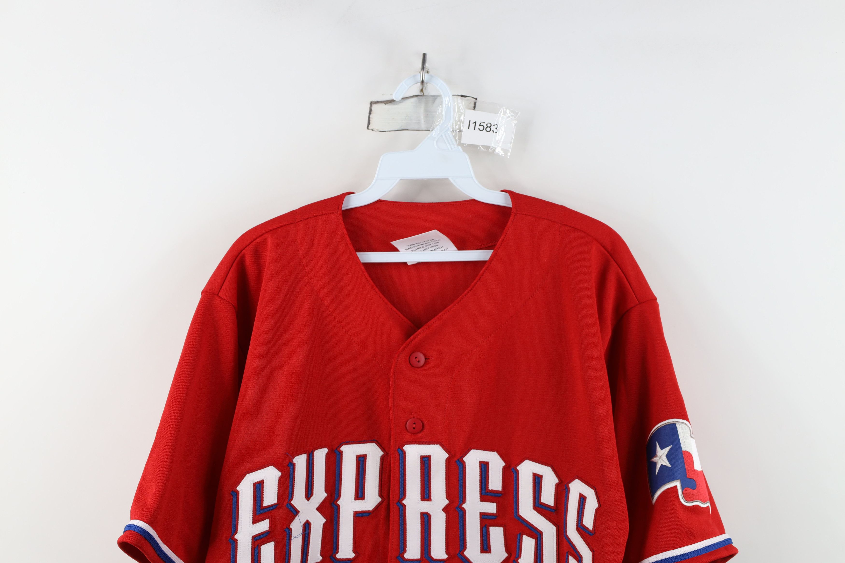 Vintage Autographed Round Rock Express Minor League Baseball Jersey Size US XXL / EU 58 / 5 - 2 Thumbnail