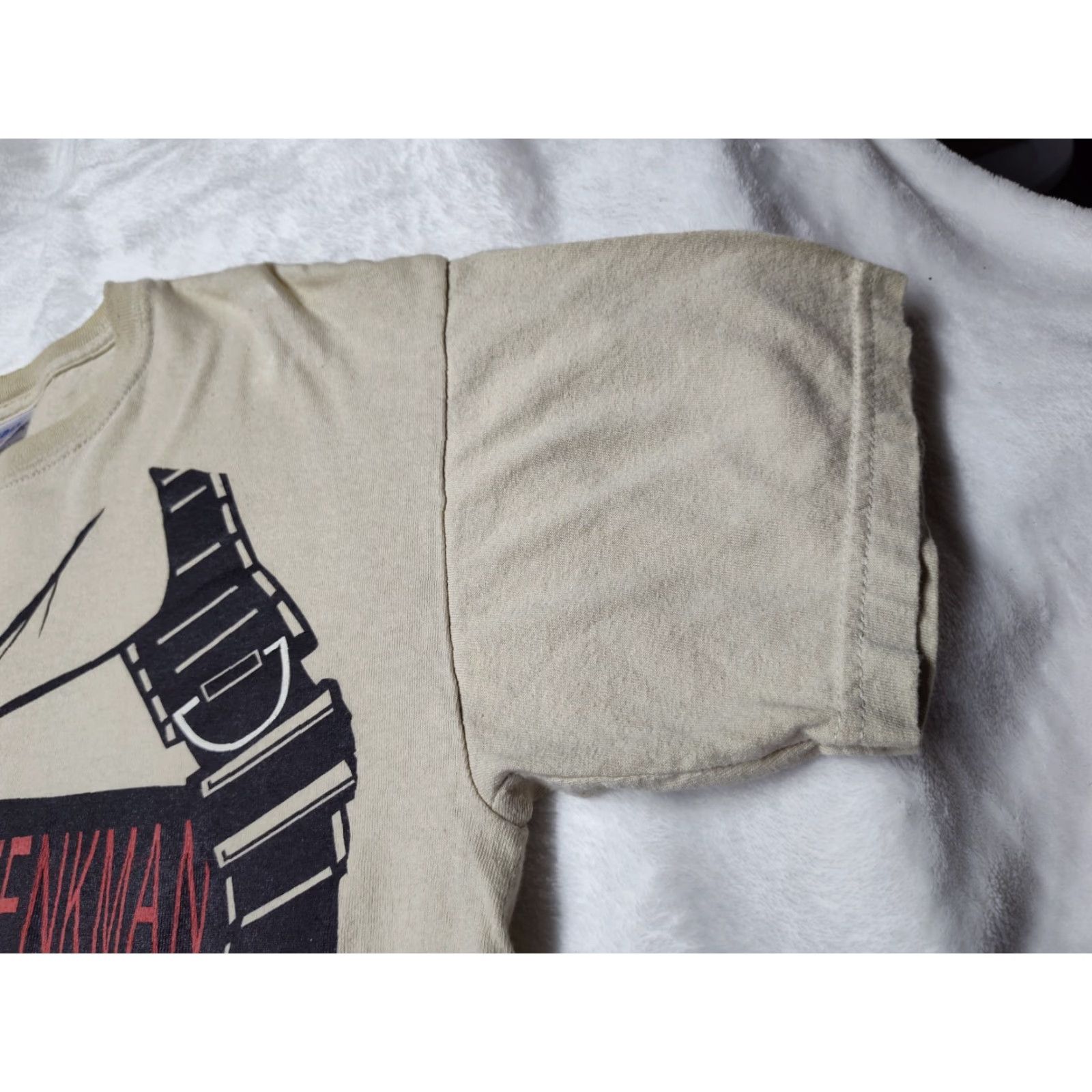 Gildan VINTAGE Ghostbusters T-Shirt Crew Neck Unisex Adults M Tan Brown Cotton Gildan Graphic Print 80s 90s Boys Girls Mens Womens Size US M / EU 48-50 / 2 - 5 Thumbnail