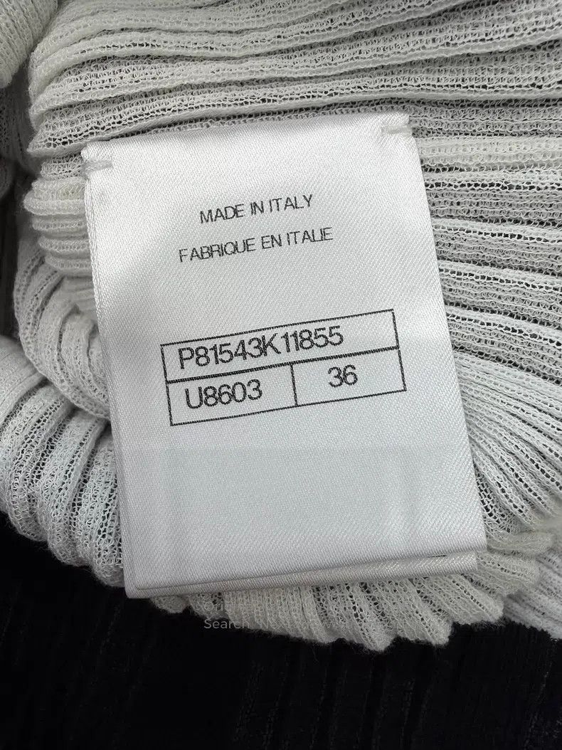 Chanel Chanel Series of knitted black short sleeves Size XS / US 0-2 / IT 36-38 - 5 Thumbnail