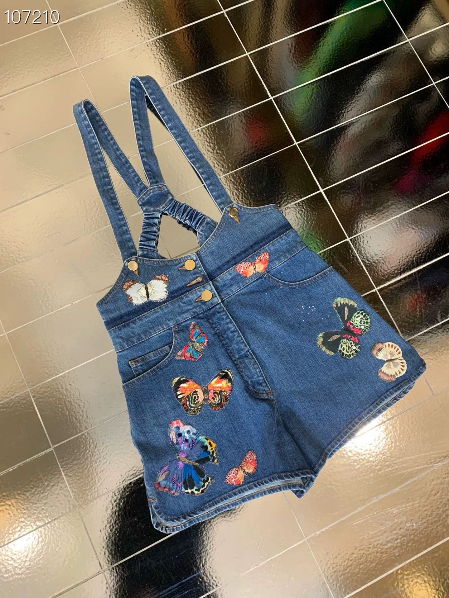 Valentino Valentino Jumpsuit Jeans x069689 Size 40" / US 18 - 1 Thumbnail