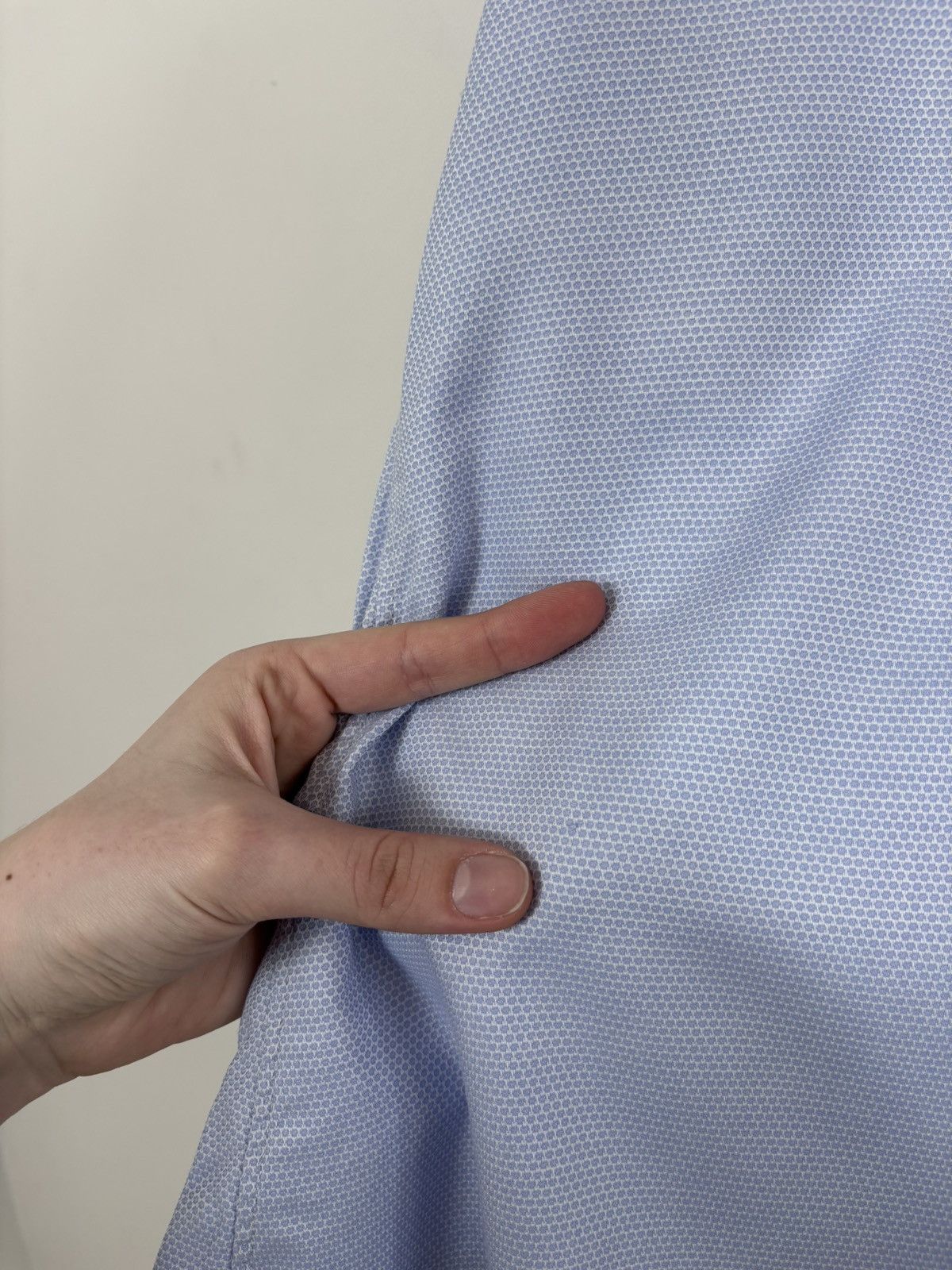 Strenstroms Stenstroms Men’s Slimline Twofold Stretch Button Up Shirt Size US L / EU 52-54 / 3 - 8 Thumbnail