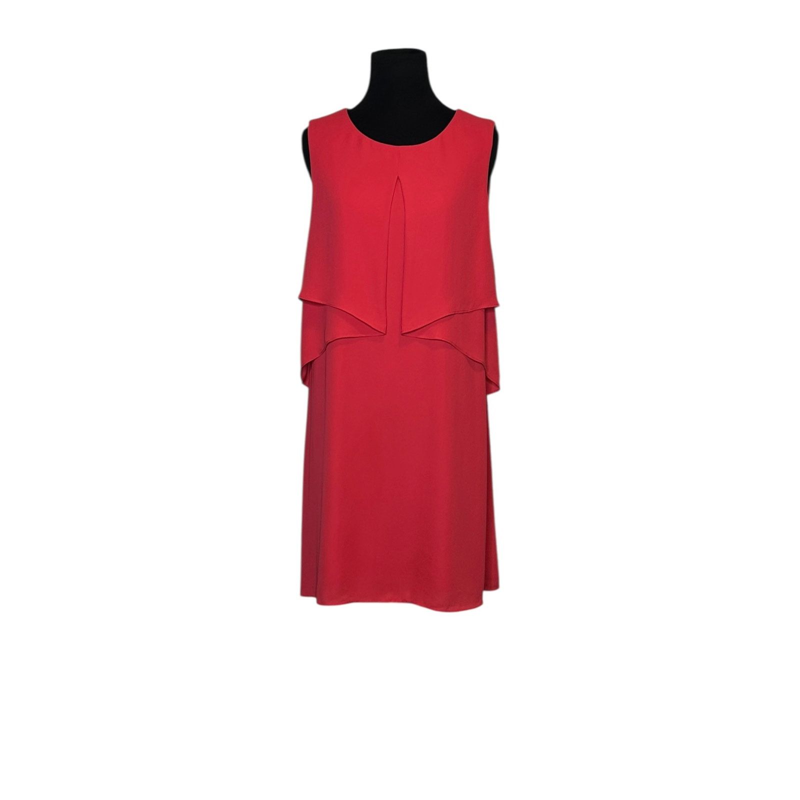 Bcbgmaxazria BCBGMAXAZRIA Red Drape Mini Dress size M Size M / US 6-8 / IT 42-44 - 6 Thumbnail