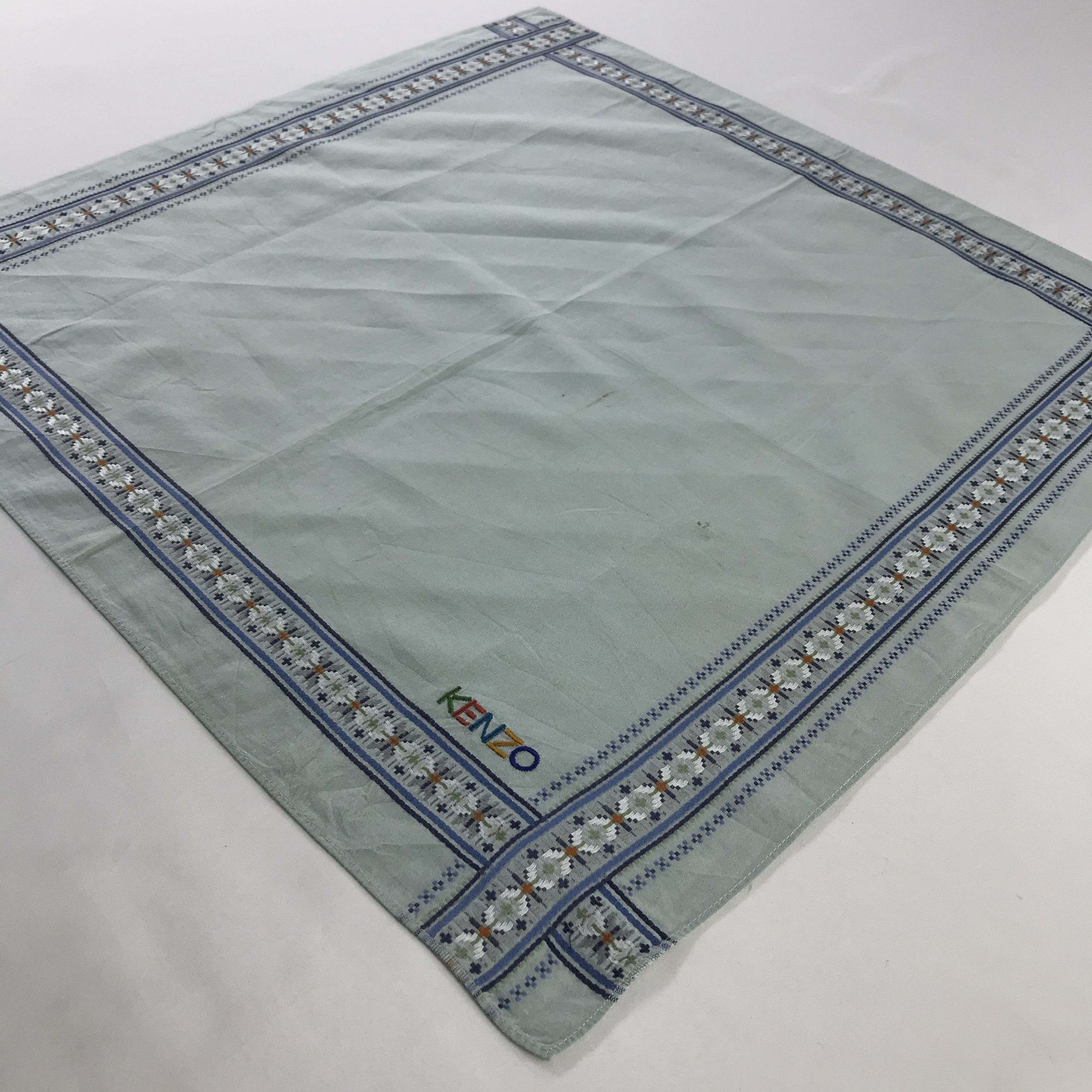 Kenzo × Vintage Kenzo Bandana / Handkerchief / Neckerchief - S417 Size ONE SIZE - 2 Thumbnail