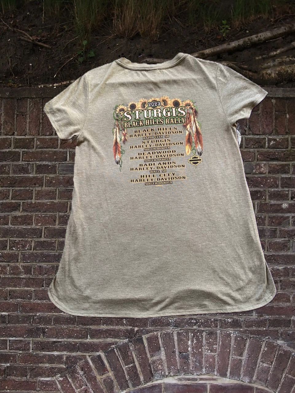 Harley Davidson × Vintage Vintage Y2K Harley Davidson Screaming Eagle Thermal Knit Tee Size US M / EU 48-50 / 2 - 1 Thumbnail