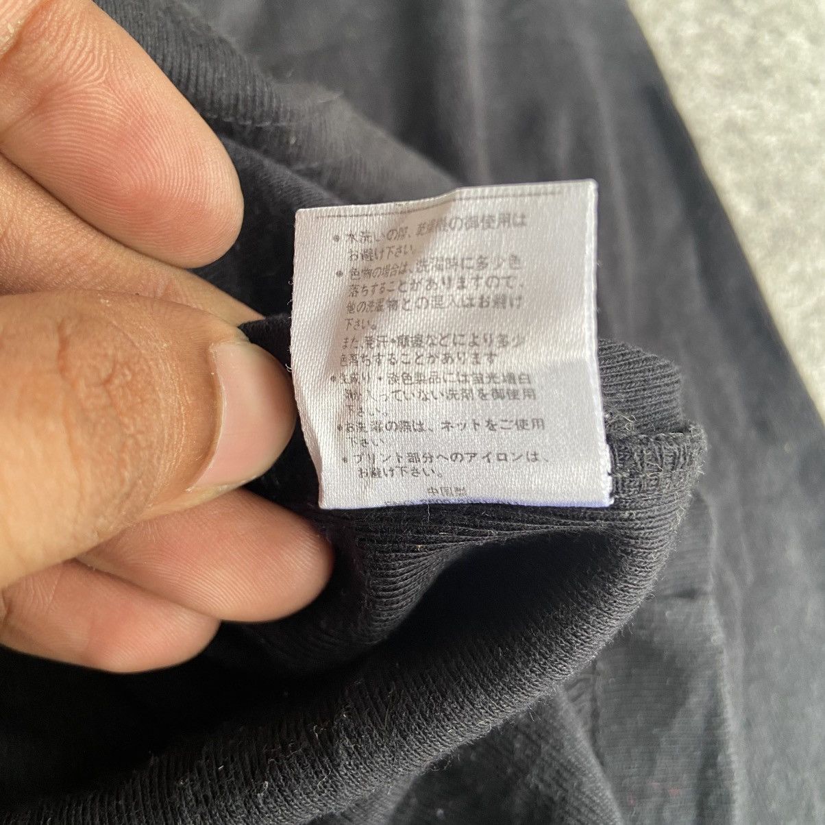 14th Addiction 2000s Spinash - Vkei Style Zipper Poem Long Tee Size L / US 10 / IT 46 - 6 Thumbnail