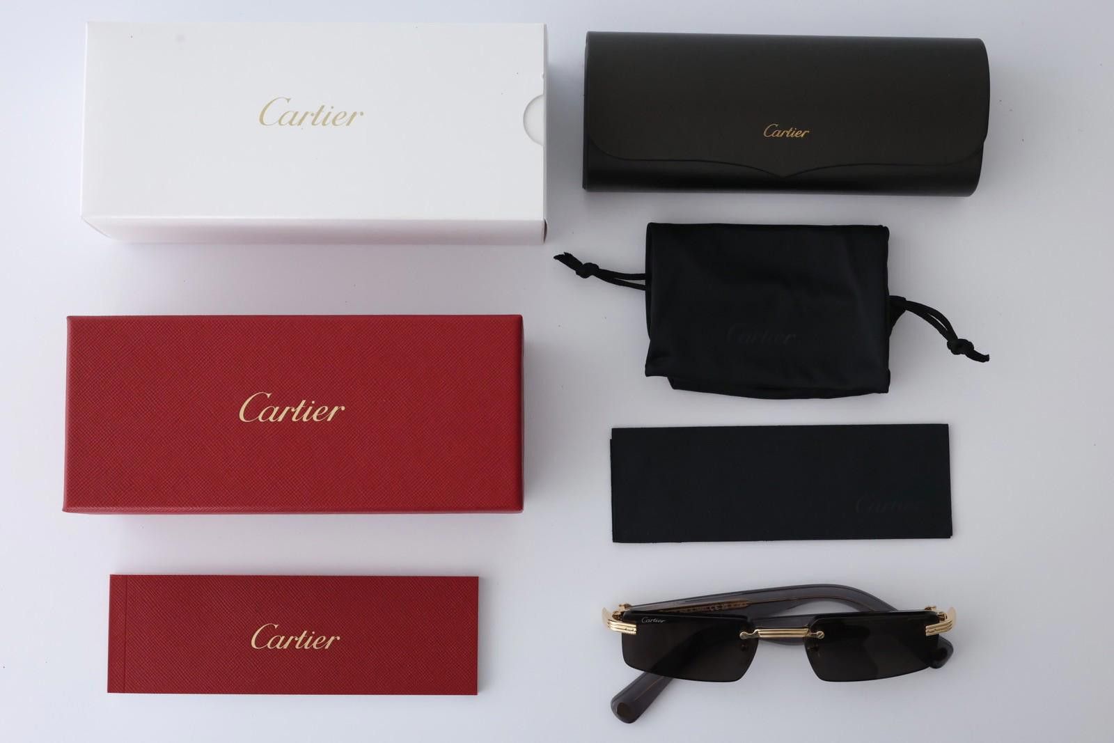 Cartier New Cartier eyewear optical sunglasses CT0537S 001 gold Size ONE SIZE - 2 Thumbnail