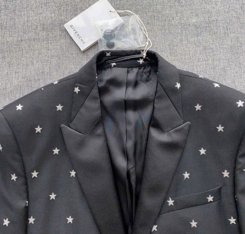 Givenchy Givenchy Givenchy Black Star Embroidered Casual Suit -2507 Size US L / EU 52-54 / 3 - 5 Thumbnail