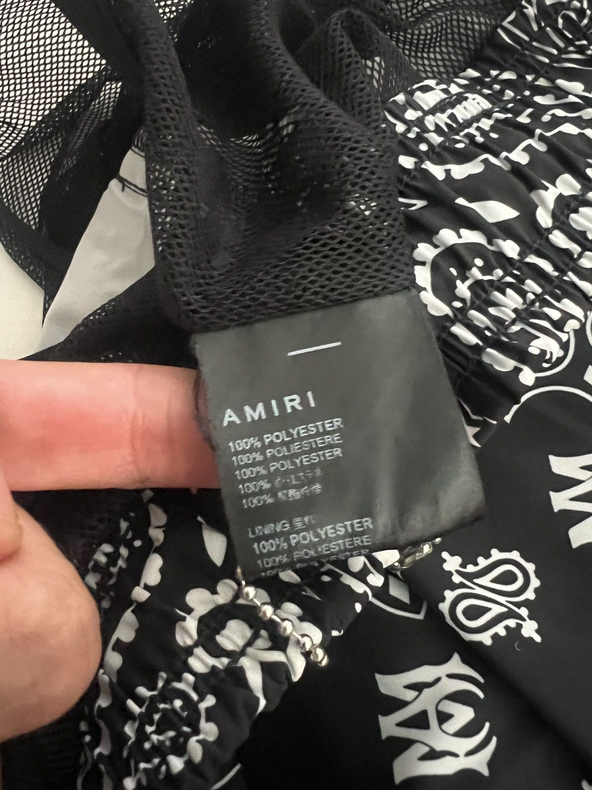 Amiri Amiri black bandana set Size US M / EU 48-50 / 2 - 4 Thumbnail