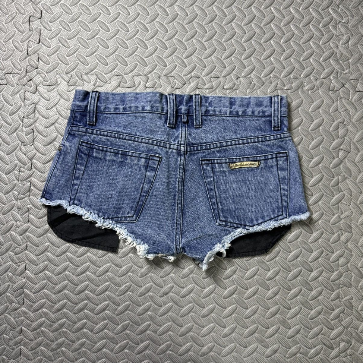 Chrome Hearts Chrome Hearts - Denim Sexy Shorts Custom Order Size 26" / US 2 / IT 38 - 2 Thumbnail