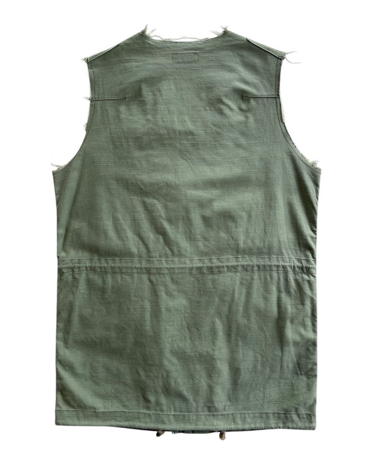 Edition Japan Edition Tokyo M-65 Cut Off Distressed Vest Jacket Size US S / EU 44-46 / 1 - 4 Thumbnail