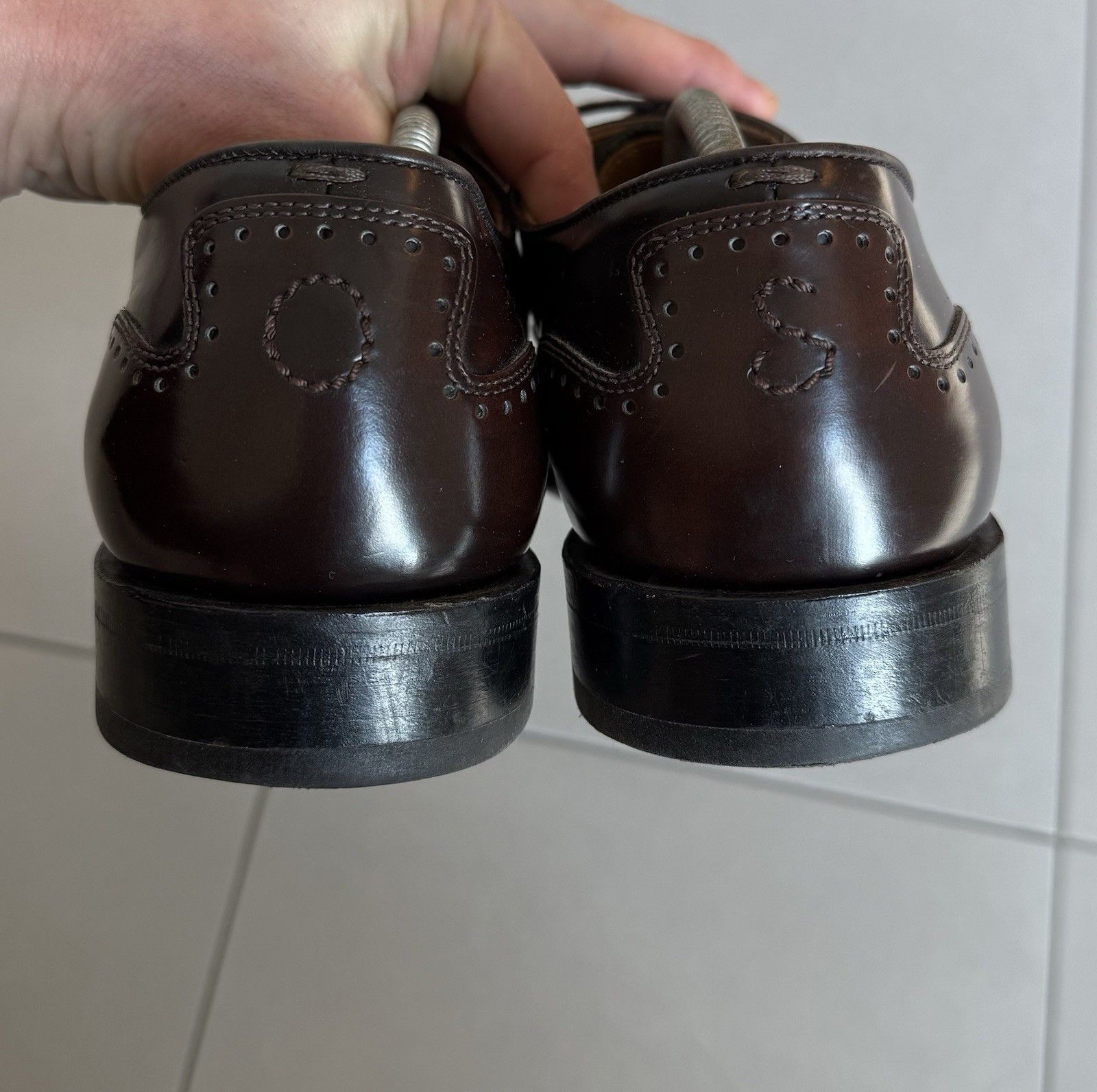 Oliver Sweeney Oliver Sweeney Cascais Oxford Brogue Mens Leather Shoes Size US 10 / EU 43 - 7 Thumbnail