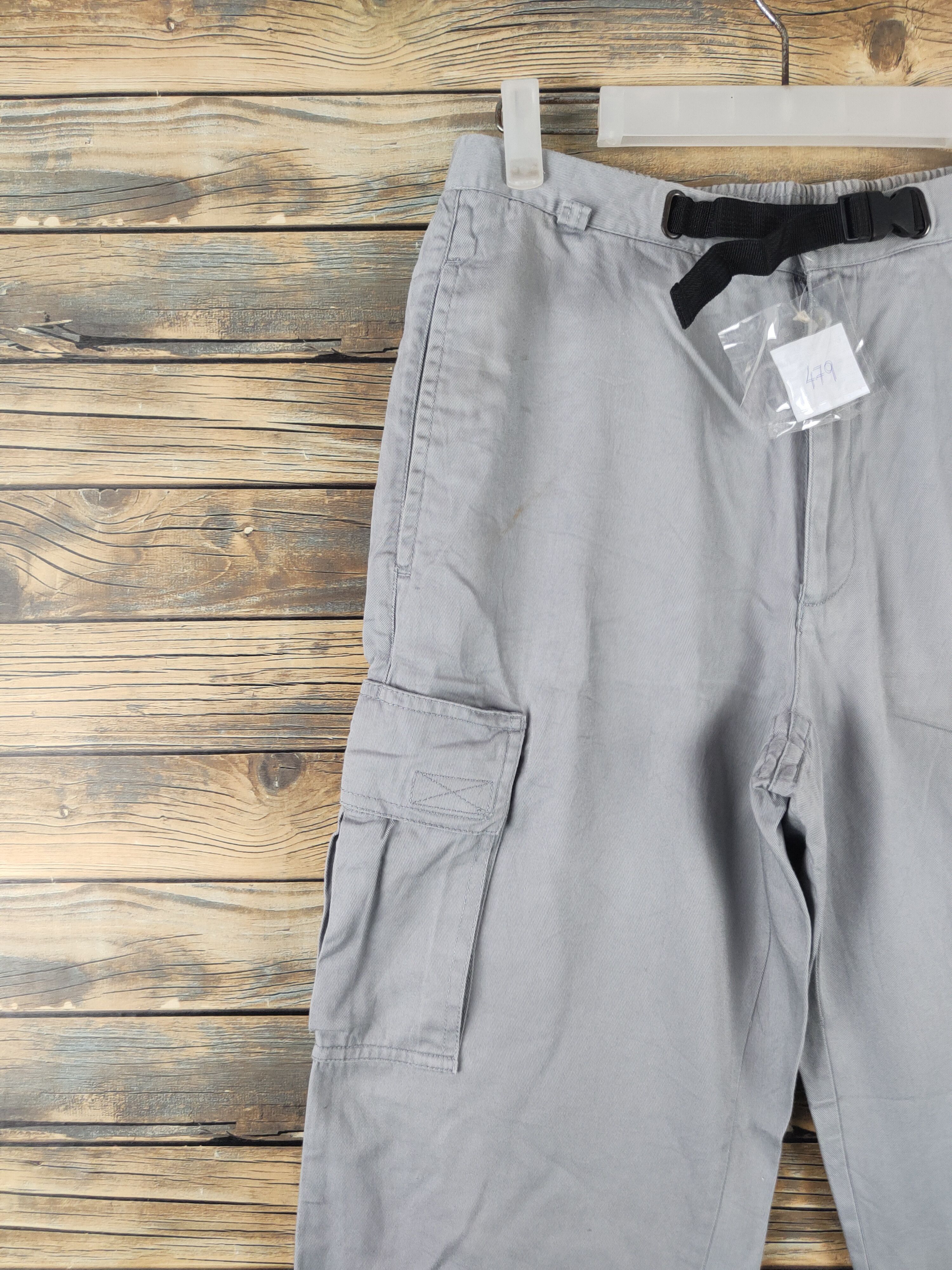 Nike DL Nike Gray Multipocket Tactical Cargo Pants #479 Size US 30 / EU 46 - 3 Thumbnail