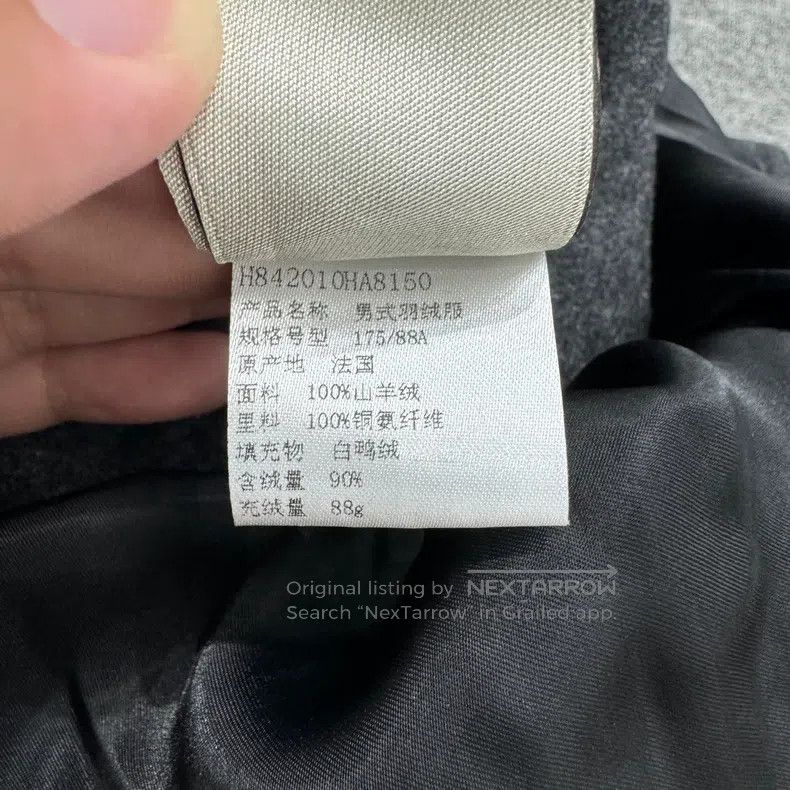 Hermes Hermes Goat绒 Down Jacket Coat for Fall/Winter Size US M / EU 48-50 / 2 - 4 Thumbnail