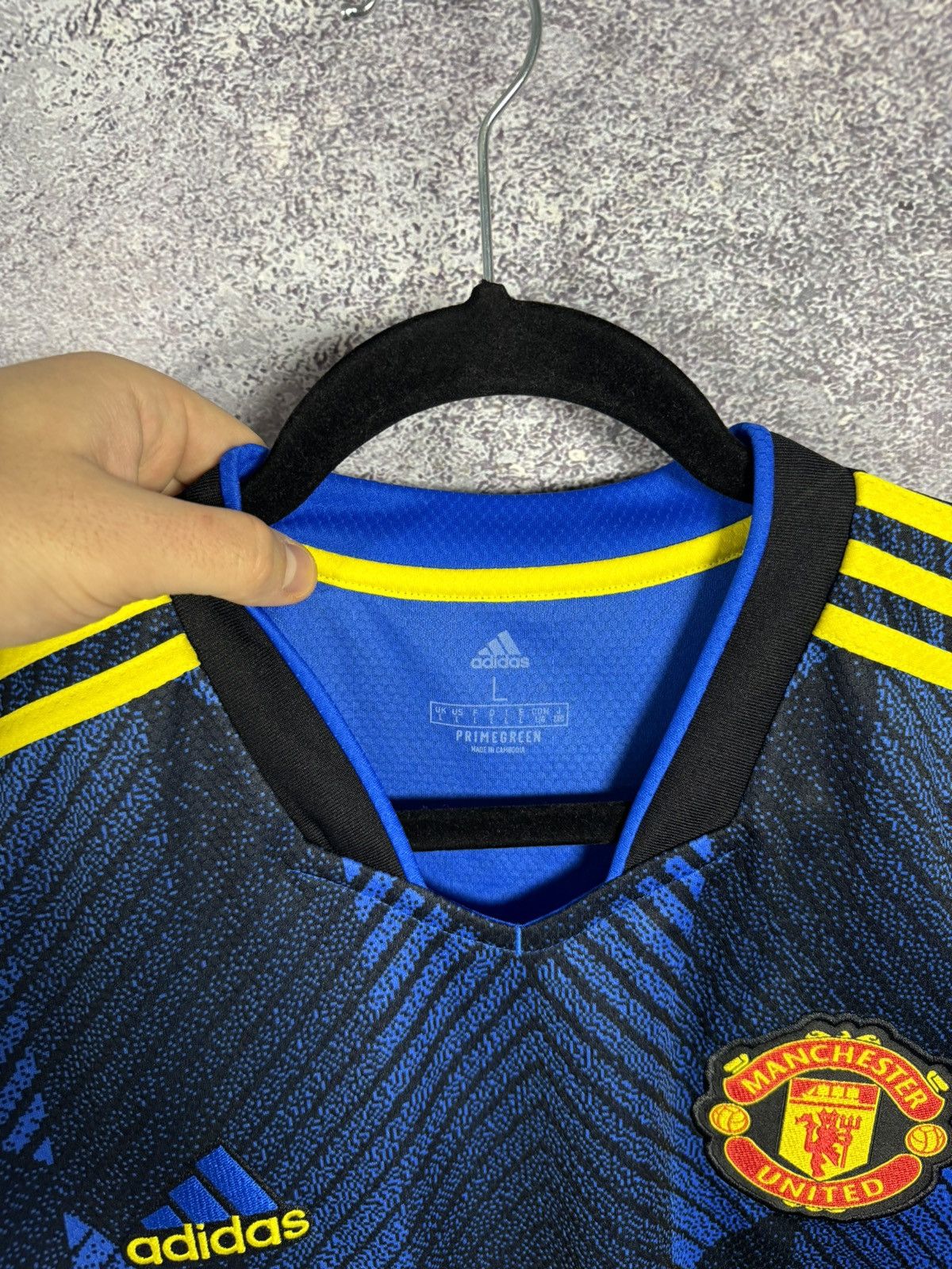 Adidas × Vintage NEW RONALDO Manchester United 2021/22 Third Adidas Jersey Size US L / EU 52-54 / 3 - 10 Thumbnail
