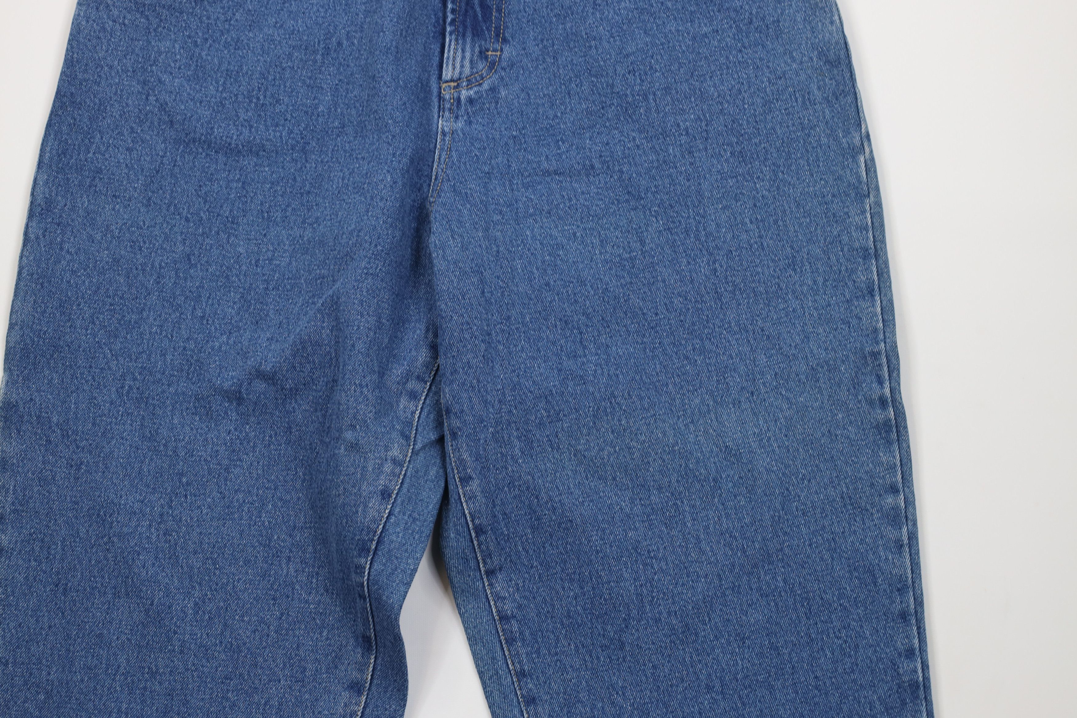 Columbia Deadstock Vintage 90s Columbia Fit Tapered Leg Denim Jeans Size 38" / US 16 / IT 52 - 3 Thumbnail