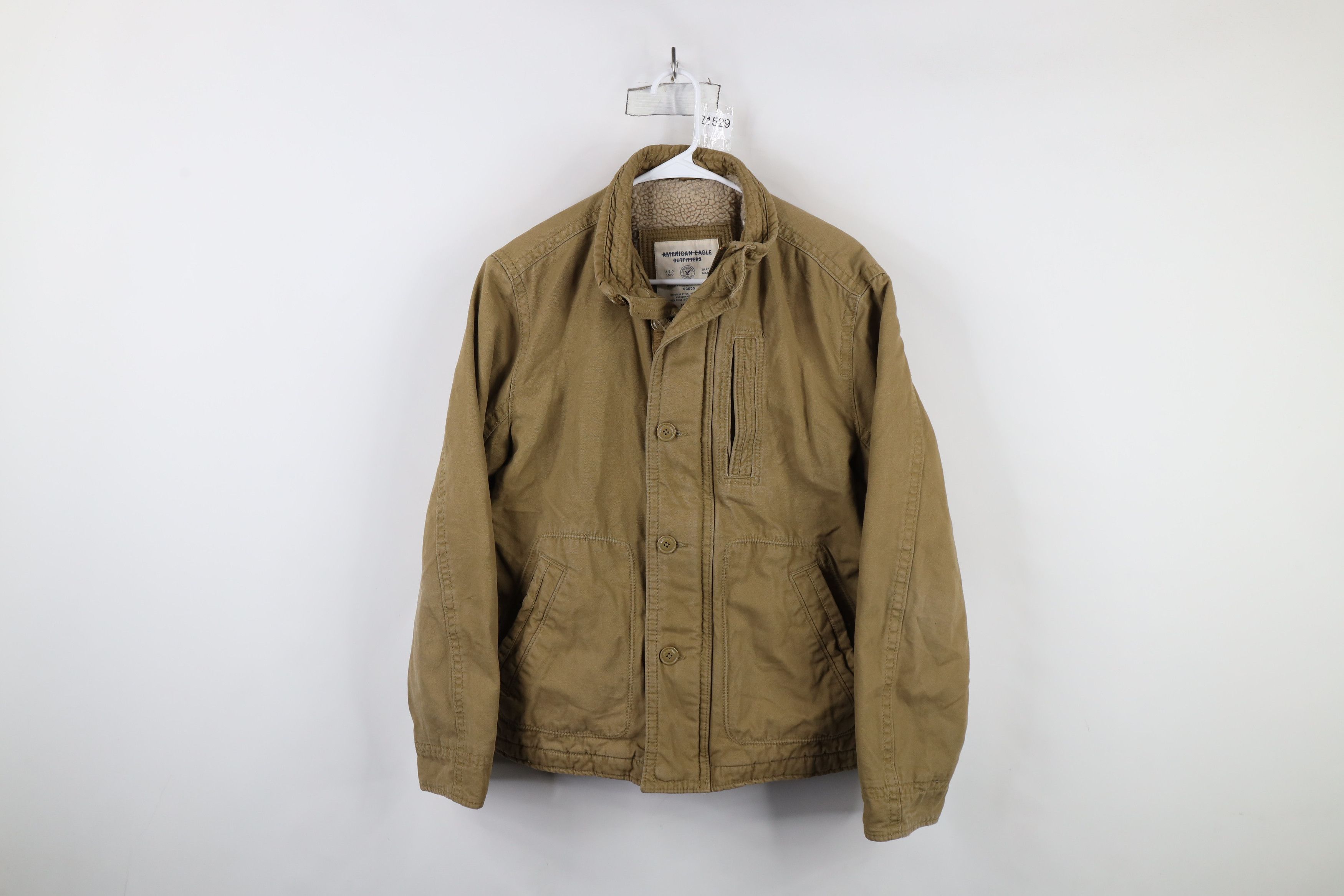 American Eagle Outfitters × Vintage Vintage Y2K American Eagle Outfitters Canvas Field Jacket Size US M / EU 48-50 / 2 - 1 Thumbnail