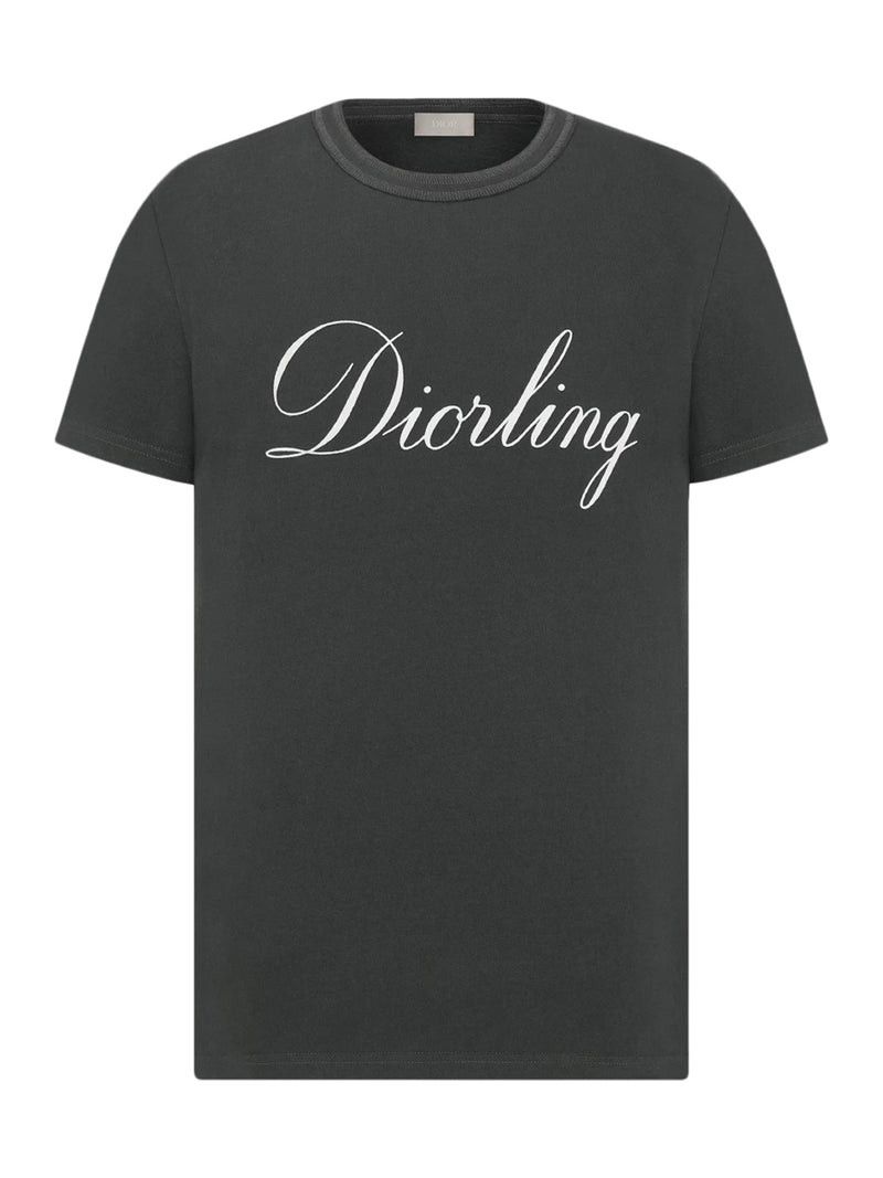 Dior DIORLING COTTON JERSEY T-SHIRT Size US L / EU 52-54 / 3 - 1 Thumbnail