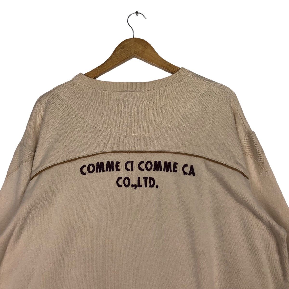 Japanese Brand × Vintage Comme ci comme co japanese brand sweatshirt shirt large Size US L / EU 52-54 / 3 - 8 Thumbnail