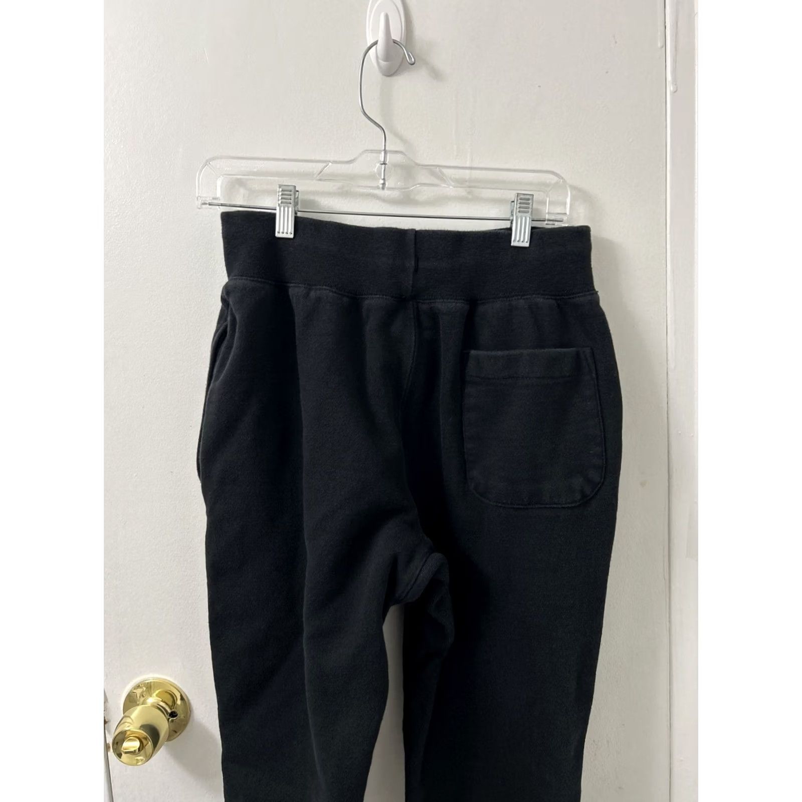 Champion Champion Sweatpants Mens M Black Reversible Cotton Polyester Activewear Pants Size US 31 - 6 Thumbnail