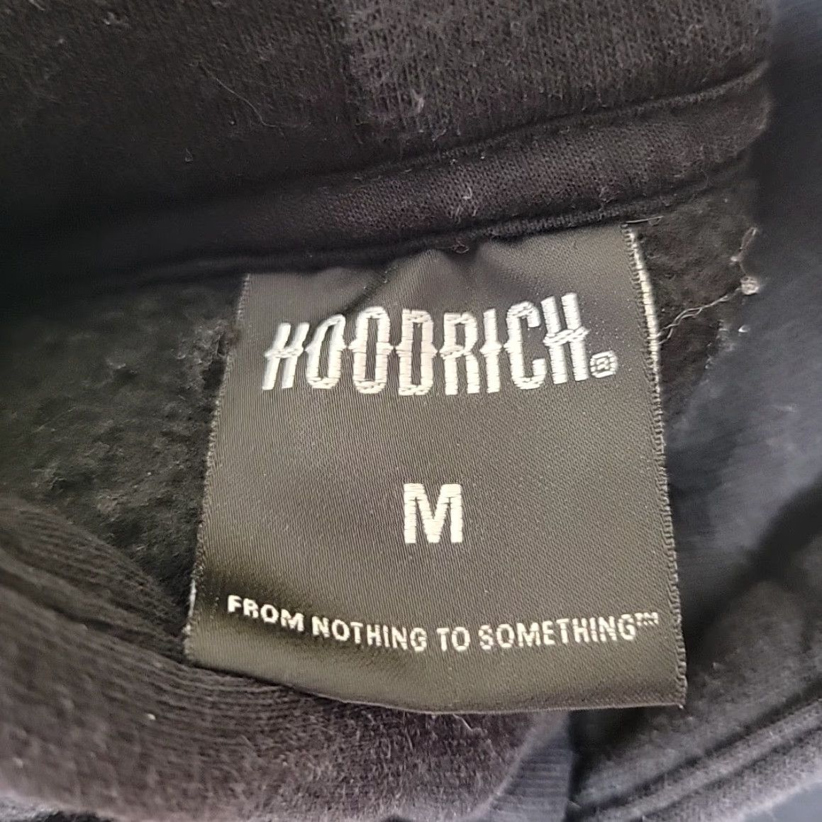 Hoodrich Hoodrich Hoodie Mens M Black From Nothing To Something Pullover Streetwear 90s Hip Hop Graphic Print Mens Size US M / EU 48-50 / 2 - 3 Thumbnail