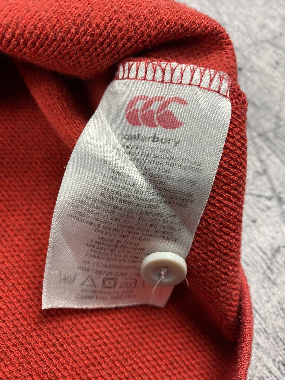 Canterbury of New Zealand Canterbury England Rugby World Cup Polo T-Shirt Size M Size US M / EU 48-50 / 2 - 11 Thumbnail