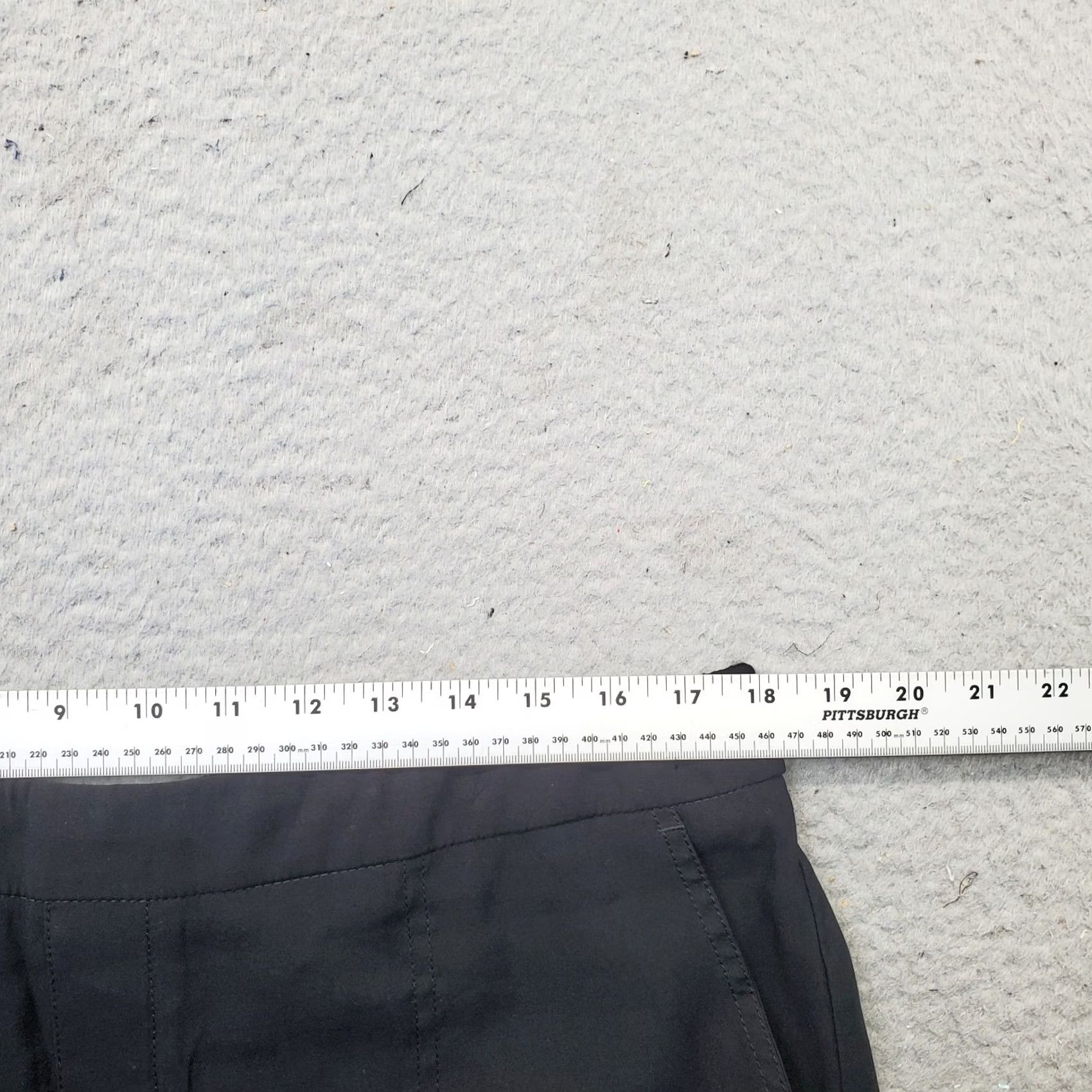 Vintage Chico's Womens Size 14 Black Cargo Pockets Ankle Pants Stretch Relaxed Pull On Shirt? Size 36" / US 14 / IT 50 - 6 Thumbnail