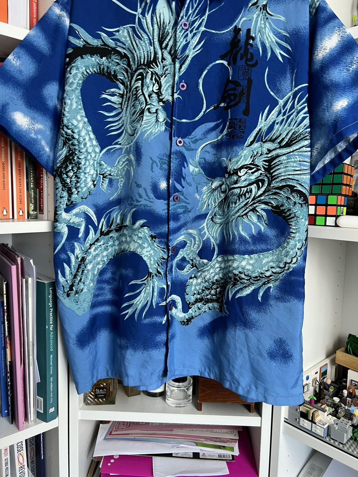 Other Vintage y2k Ricky Trailer Park boys dragon print shirt M 00s Size US M / EU 48-50 / 2 - 5 Thumbnail