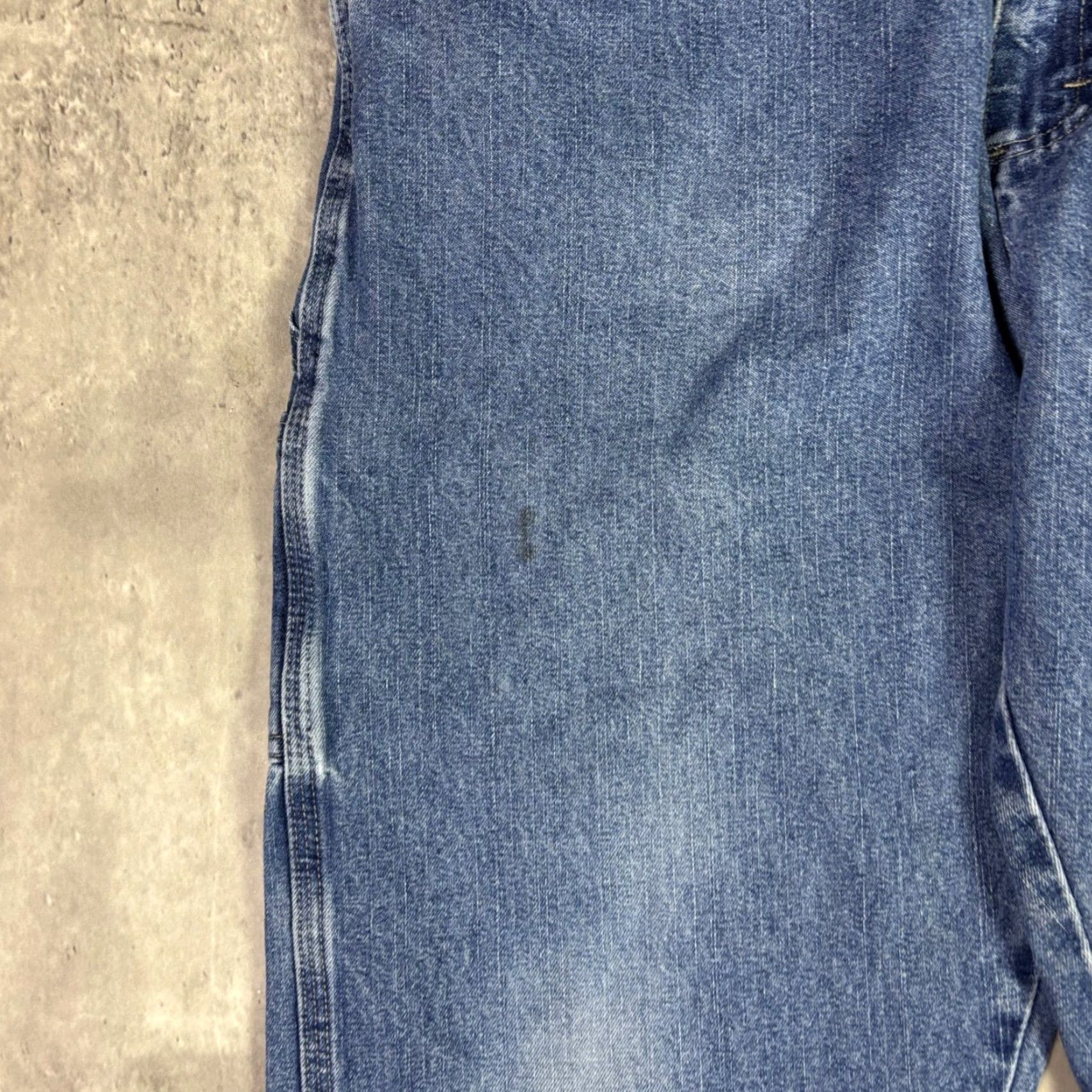 Wrangler VINTAGE Wrangler Carpenter Jeans Blue Denim Regular Fit Mens Size 34x30 Distressed 90s Size US 34 / EU 50 - 7 Thumbnail