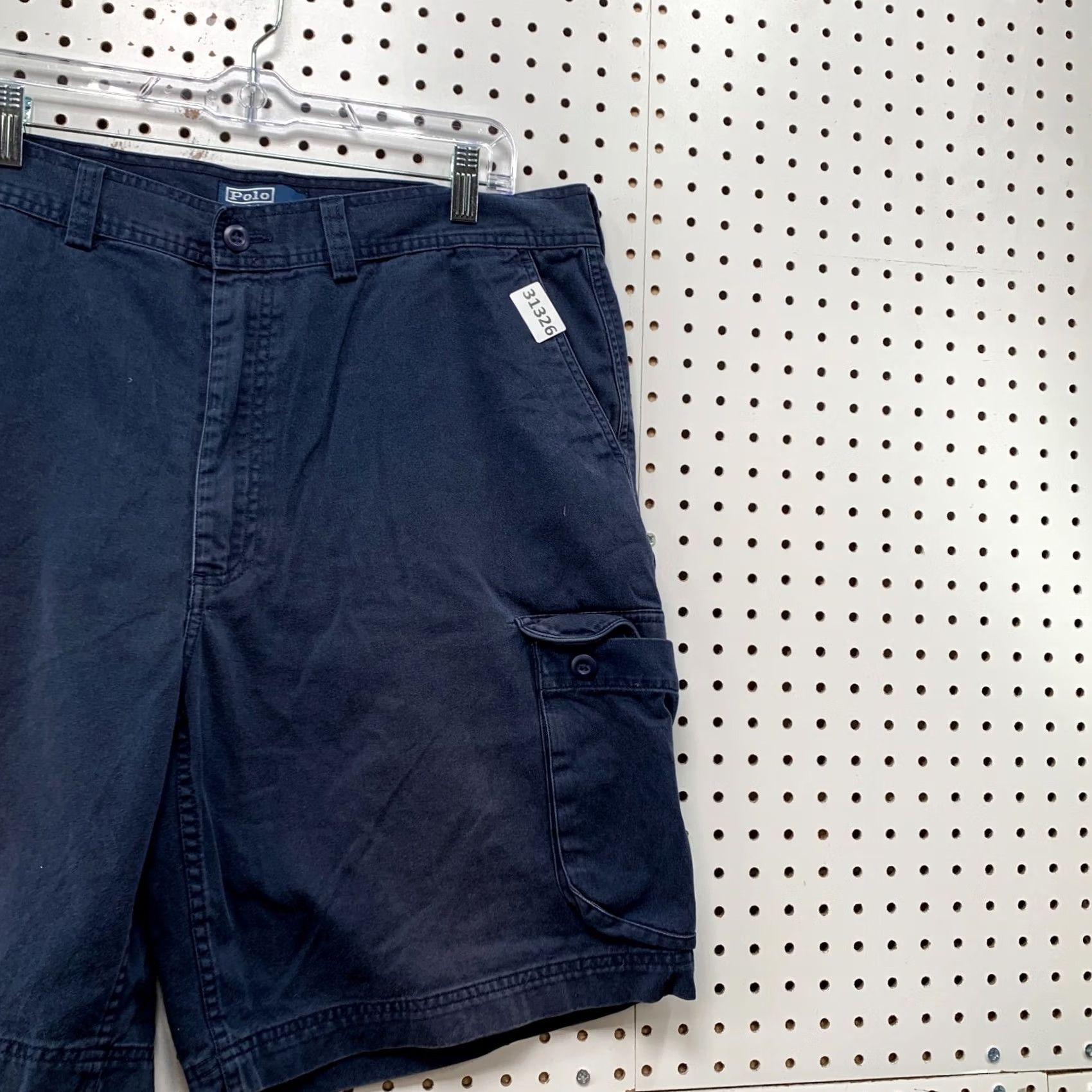 Polo Ralph Lauren Polo Ralph Lauren Cargo Shorts Mens Navy Blue 36x10 Casual Cargo Utility Shorts Mens Size US M / EU 48-50 / 2 - 4 Thumbnail