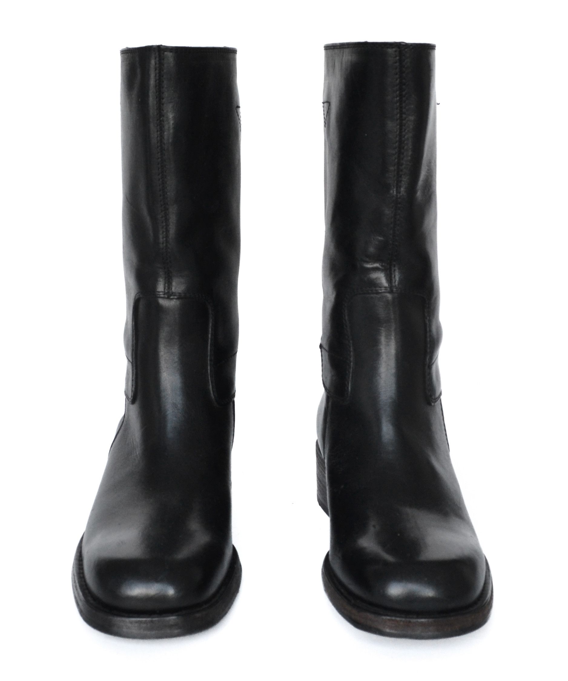 Miu Miu MIU MIU Boots Black Leather Peco Shoes Combat PRADA Size US 6 / IT 36 - 5 Thumbnail