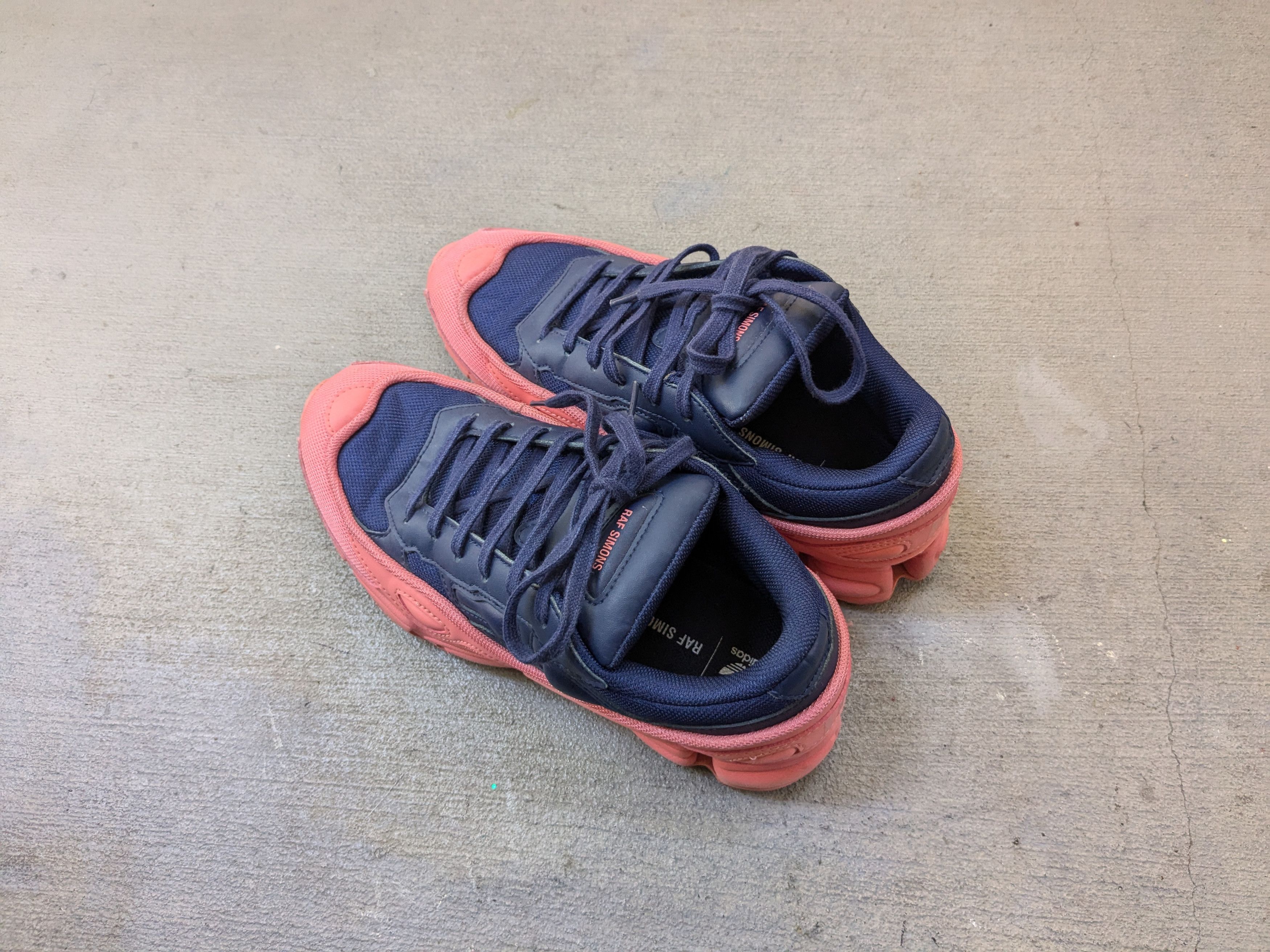 Adidas × Raf Simons Adidas Raf Simons Ozweego 8 Pink Blue F34268 Size US 8 / EU 41 - 14 Thumbnail